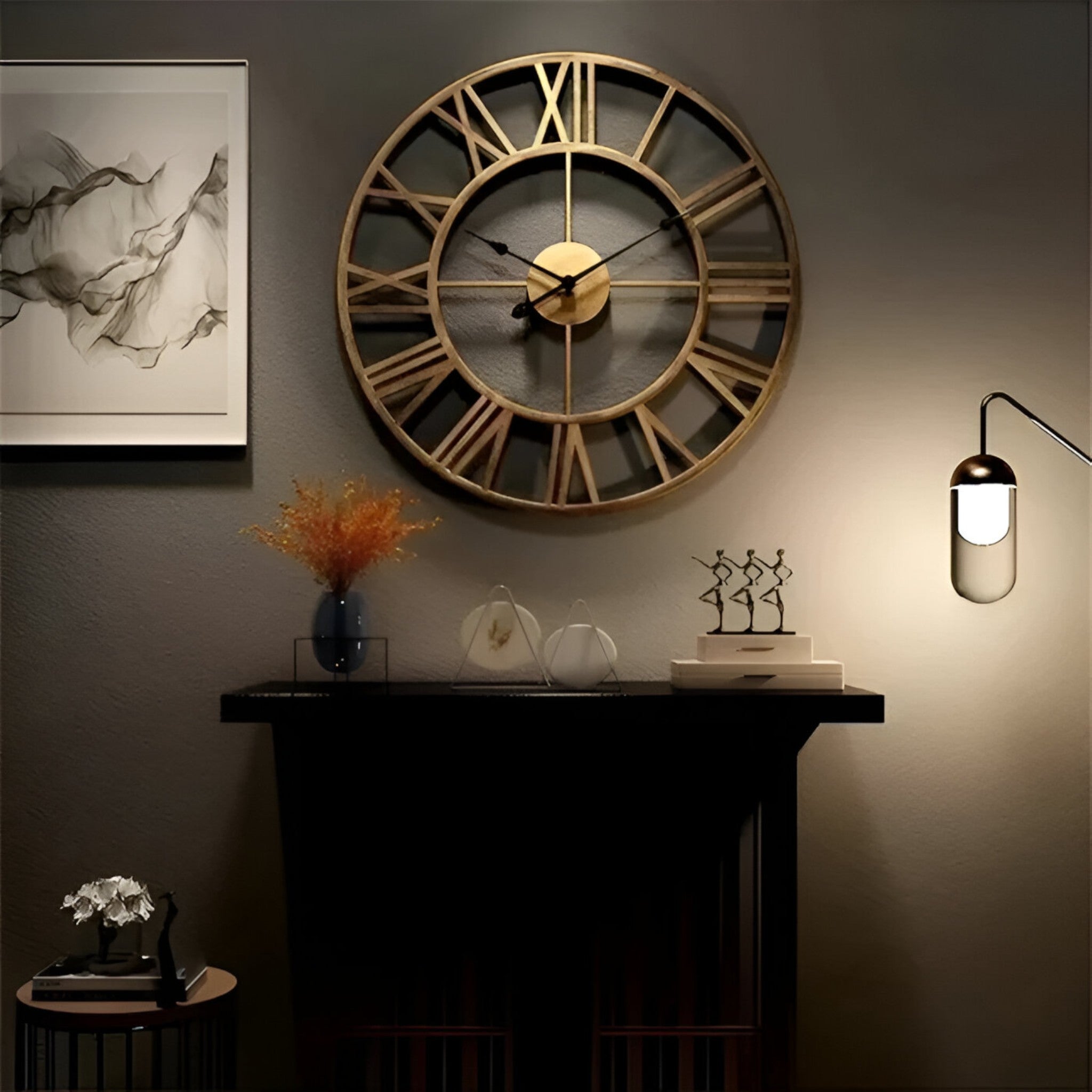 Finn - Moderne Grote Wandklok