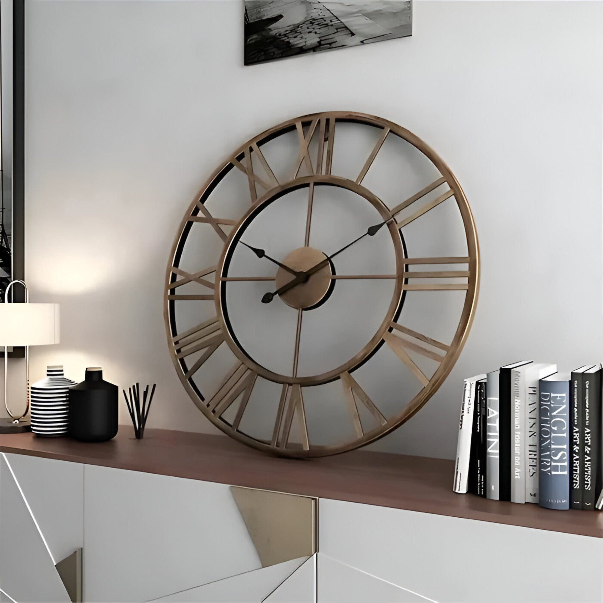 Finn - Moderne Grote Wandklok