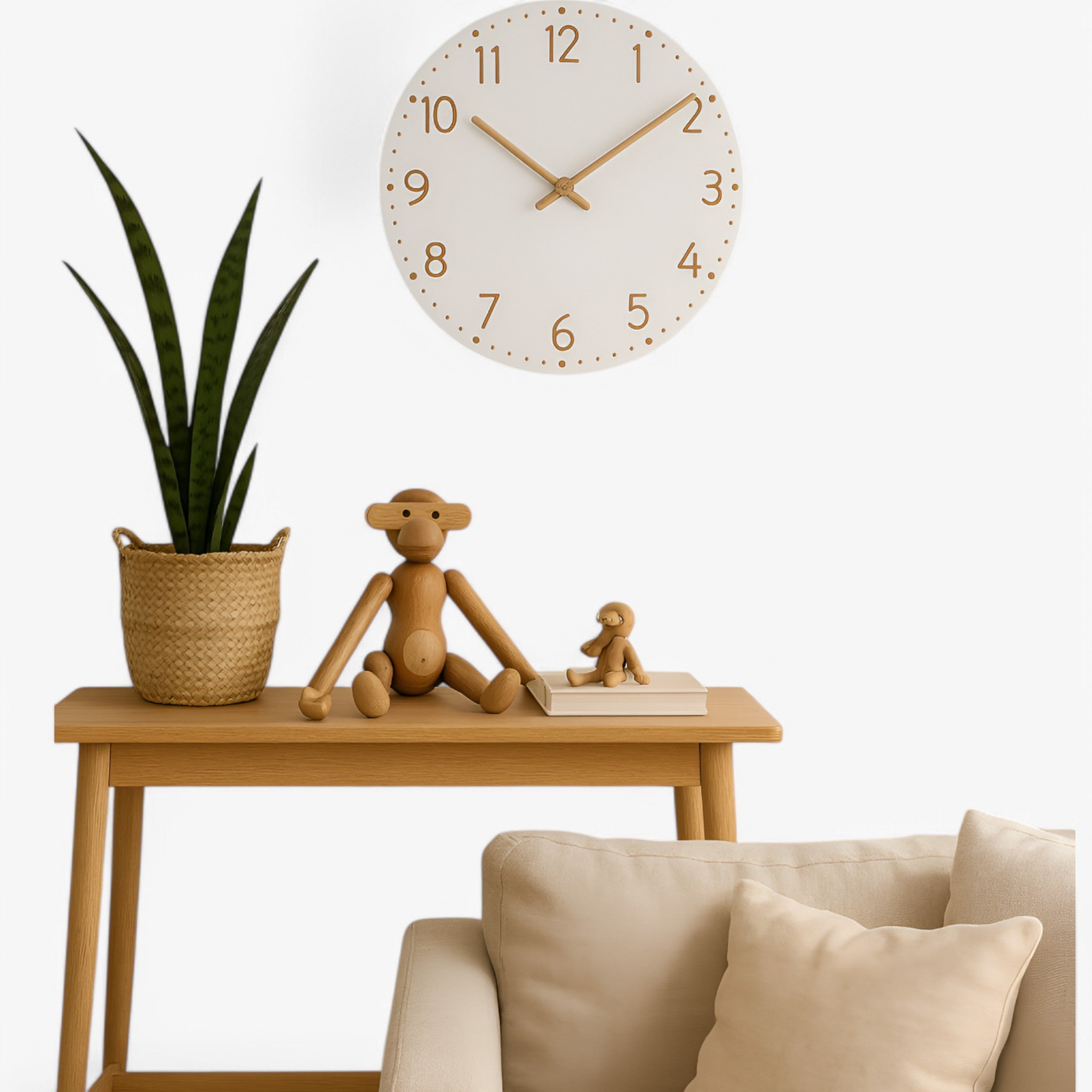Finley | Houten wandklok