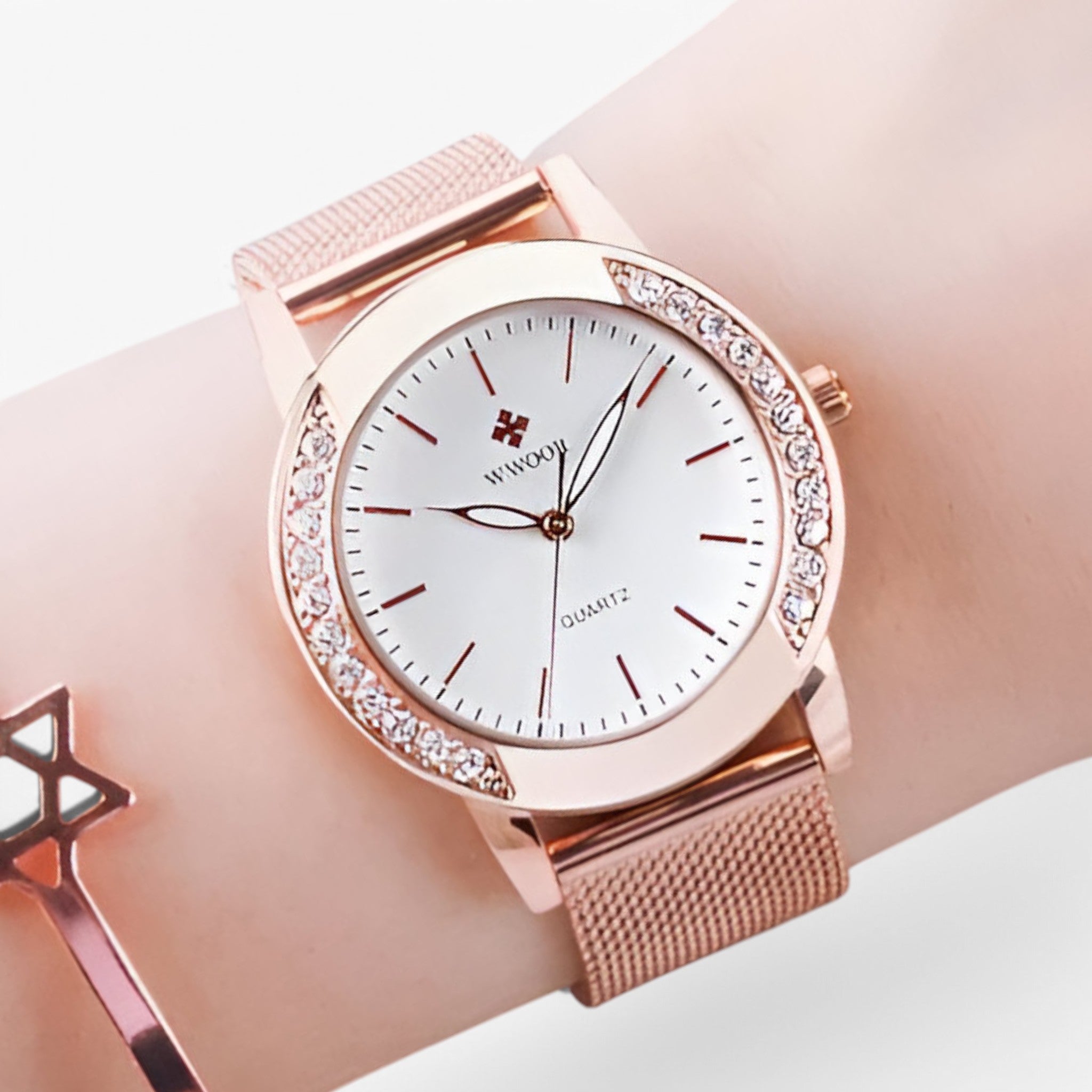 Sophie | Luxe polshorloge met diamanten