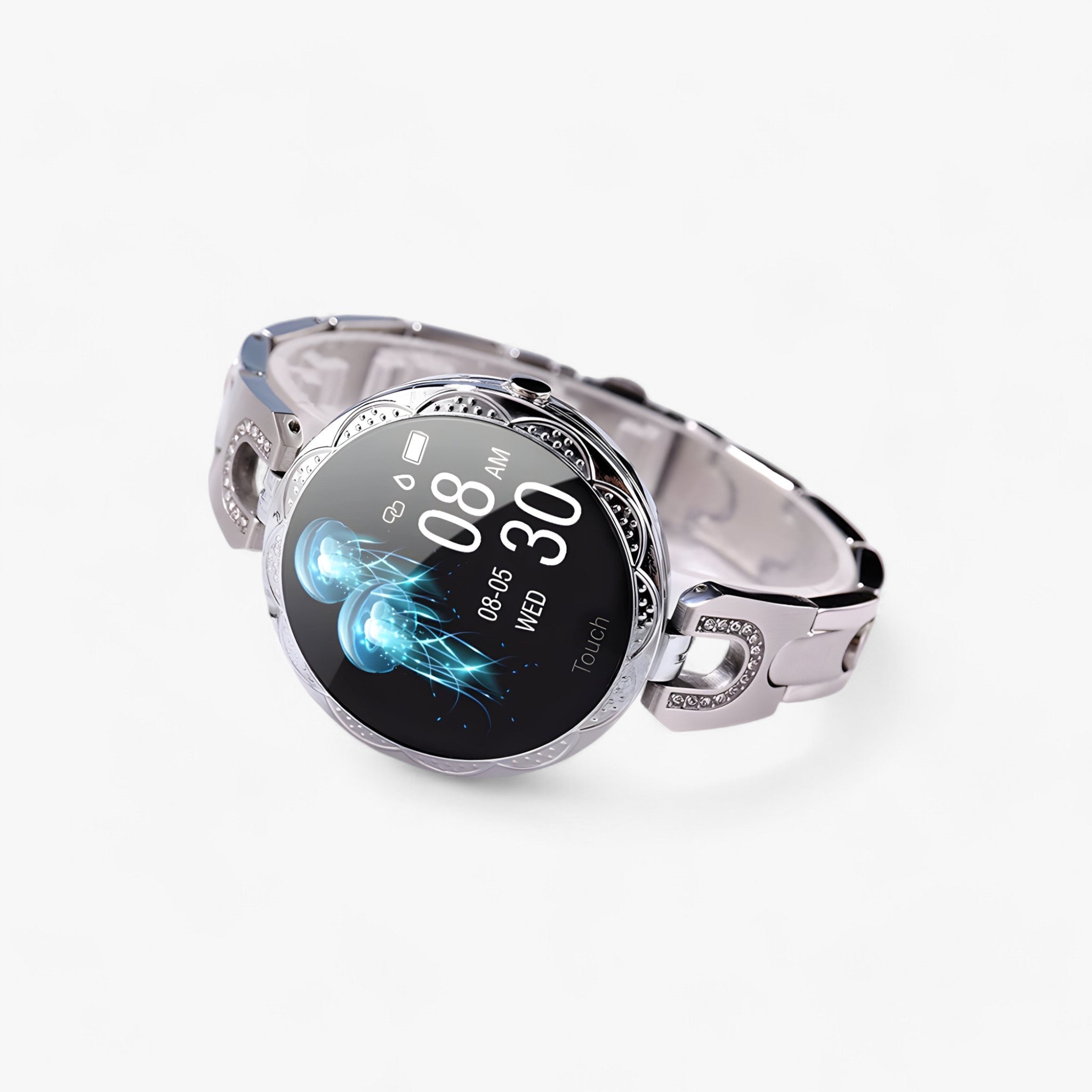 GlamFit | Smartwatch - Elegant, waterdicht en in staat om fitnessvoortgang bij te houden