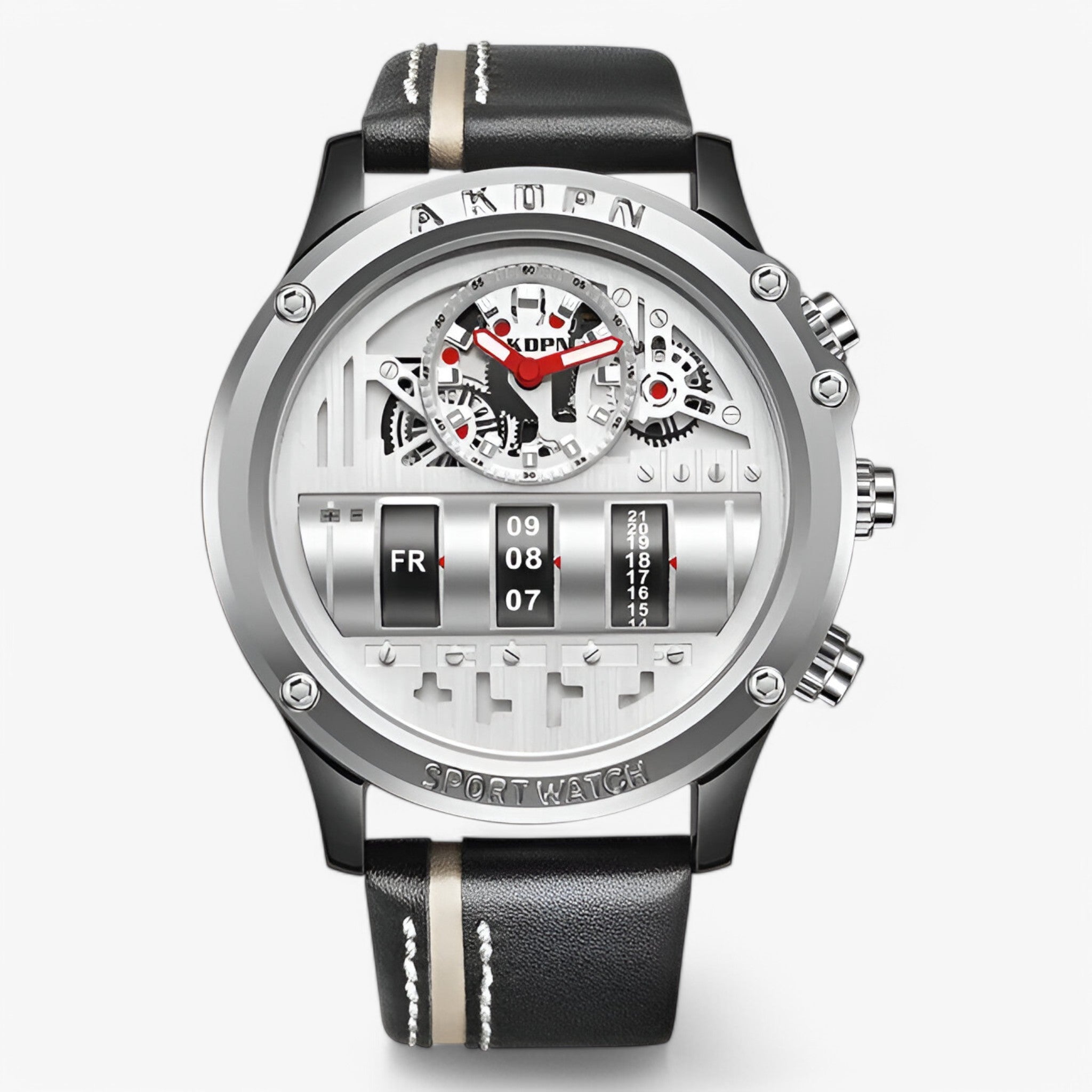 Sami | Militaire horloge met draaibare datum