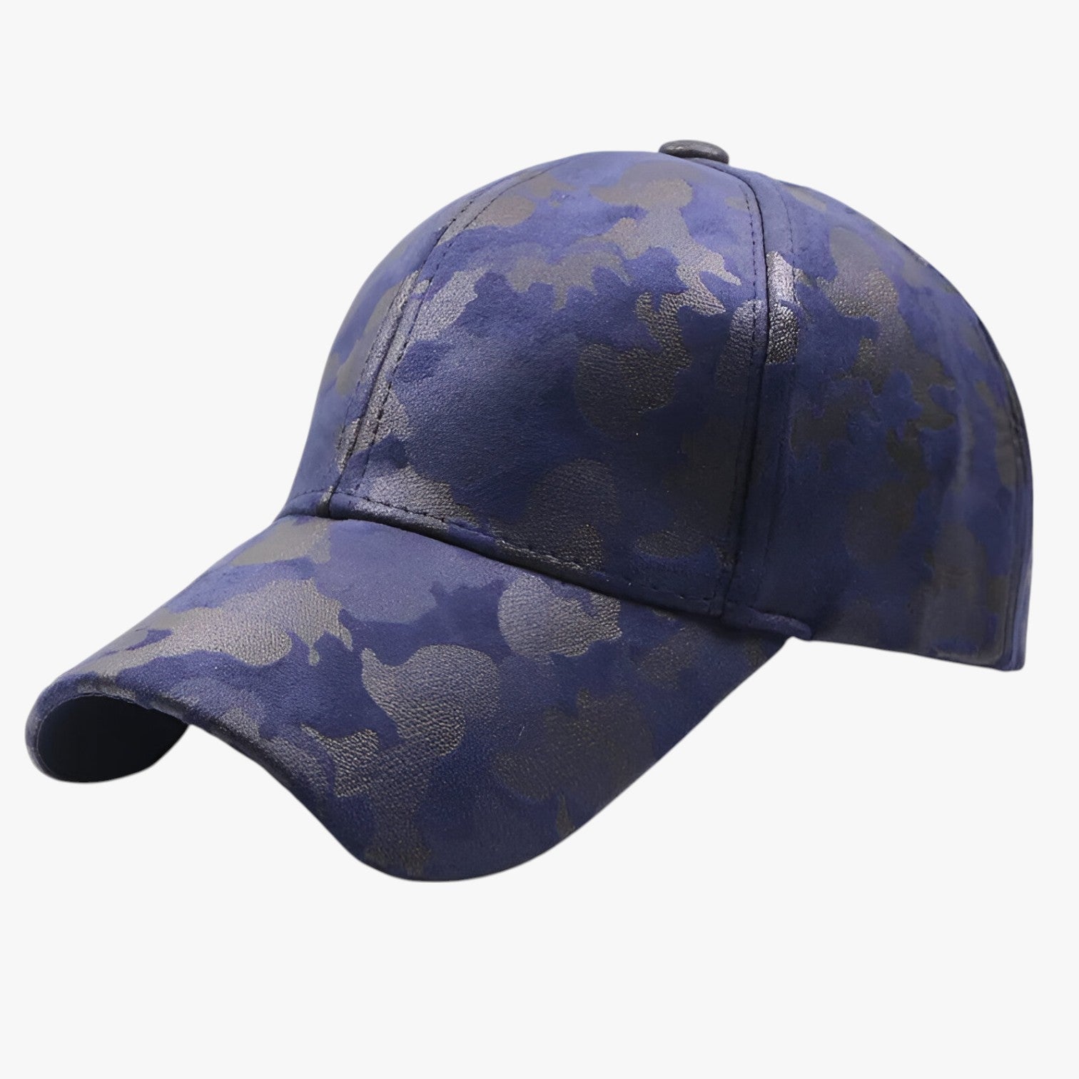 Carson | Stijlvol en comfortabel – Camouflage suède baseballpet voor elke look