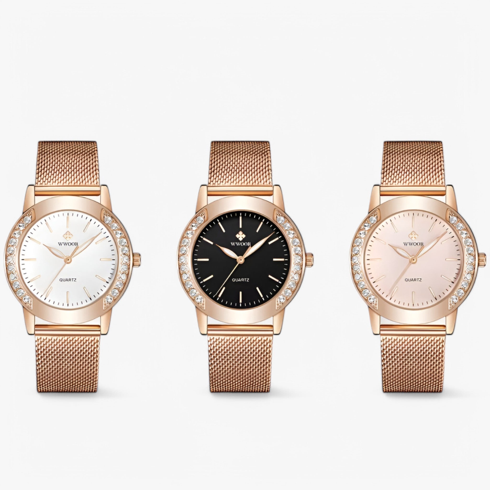 Sophie | Luxe polshorloge met diamanten