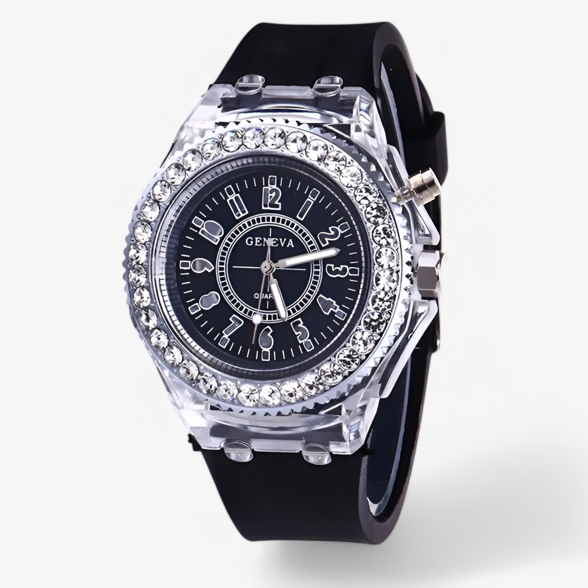Francis | LED-licht gelhorloge