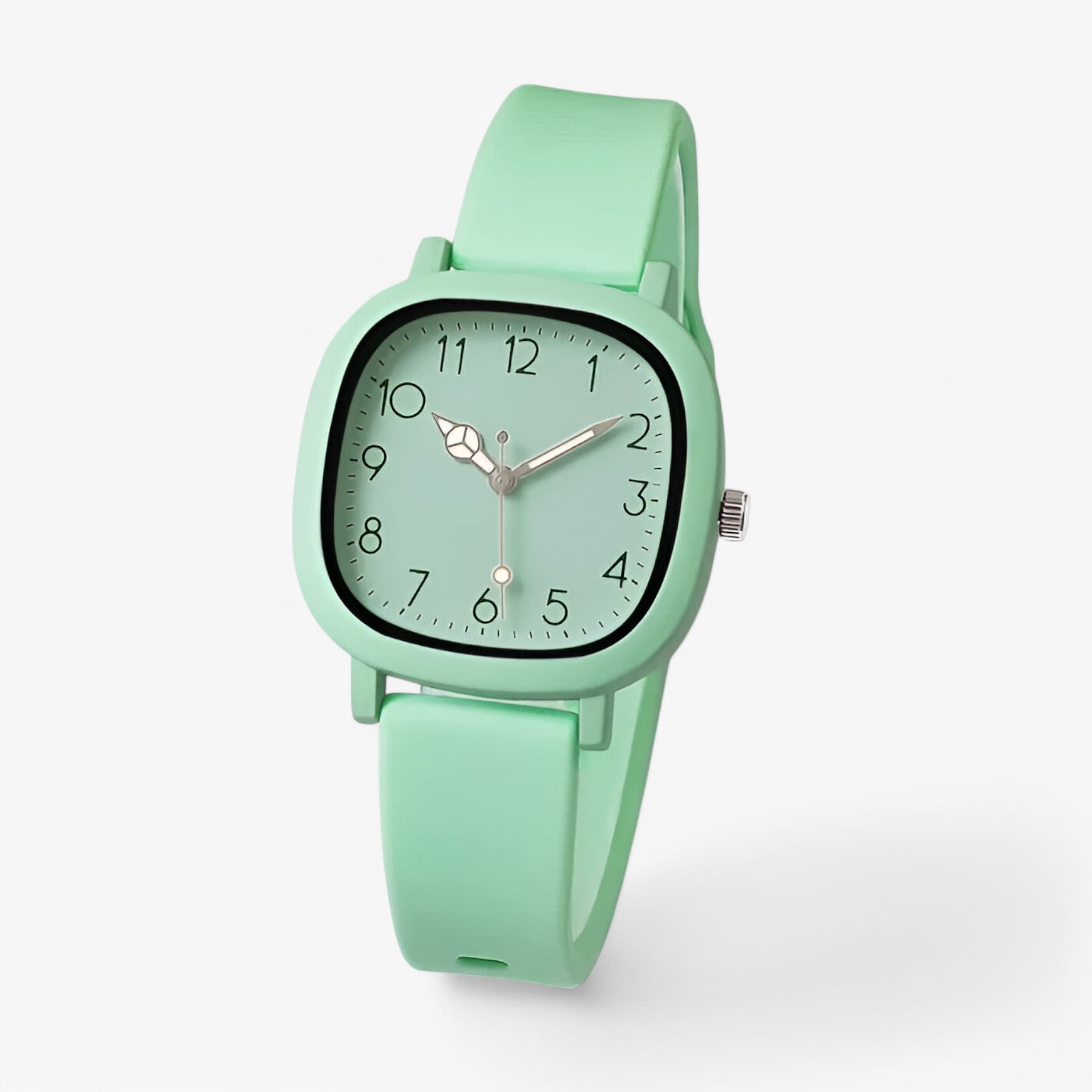 Tamar | Dameskwarts-siliconenhorloge, perfect als cadeau