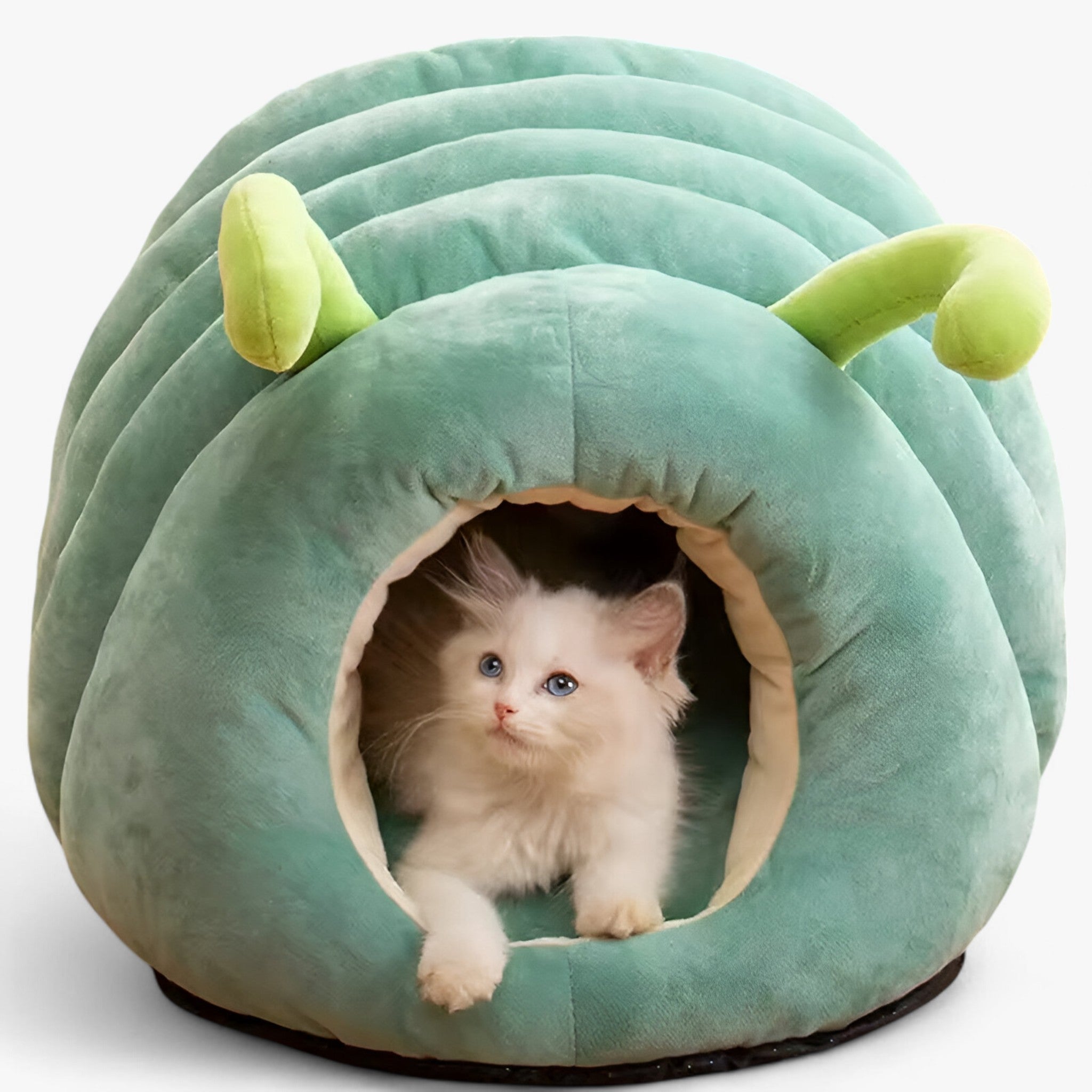 Frosty Haven | Winter Gezellig Huisdierbed met Warme Pluche Tent