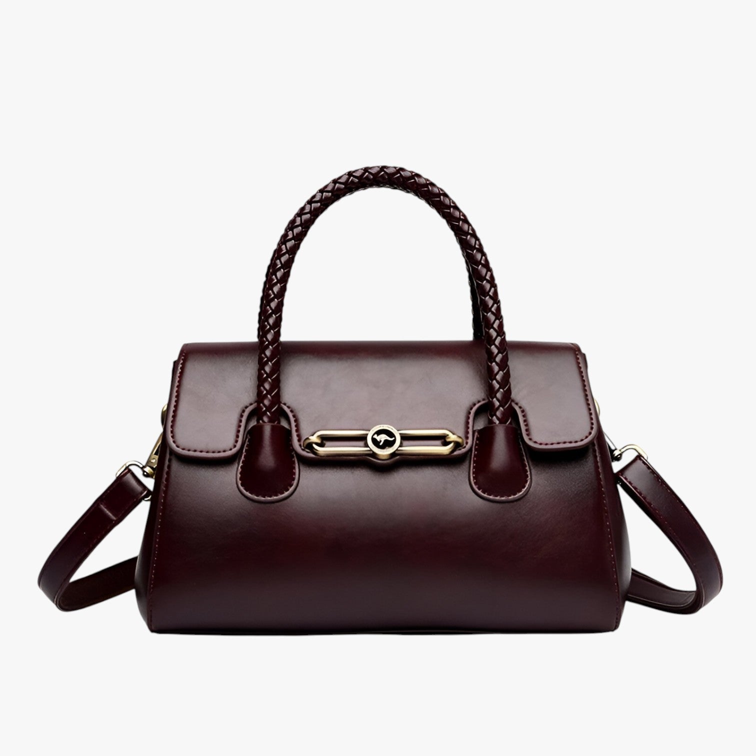 Bianca | Retro Dames Schoudertas Compact, Trendy & Duurzaam PU Leer