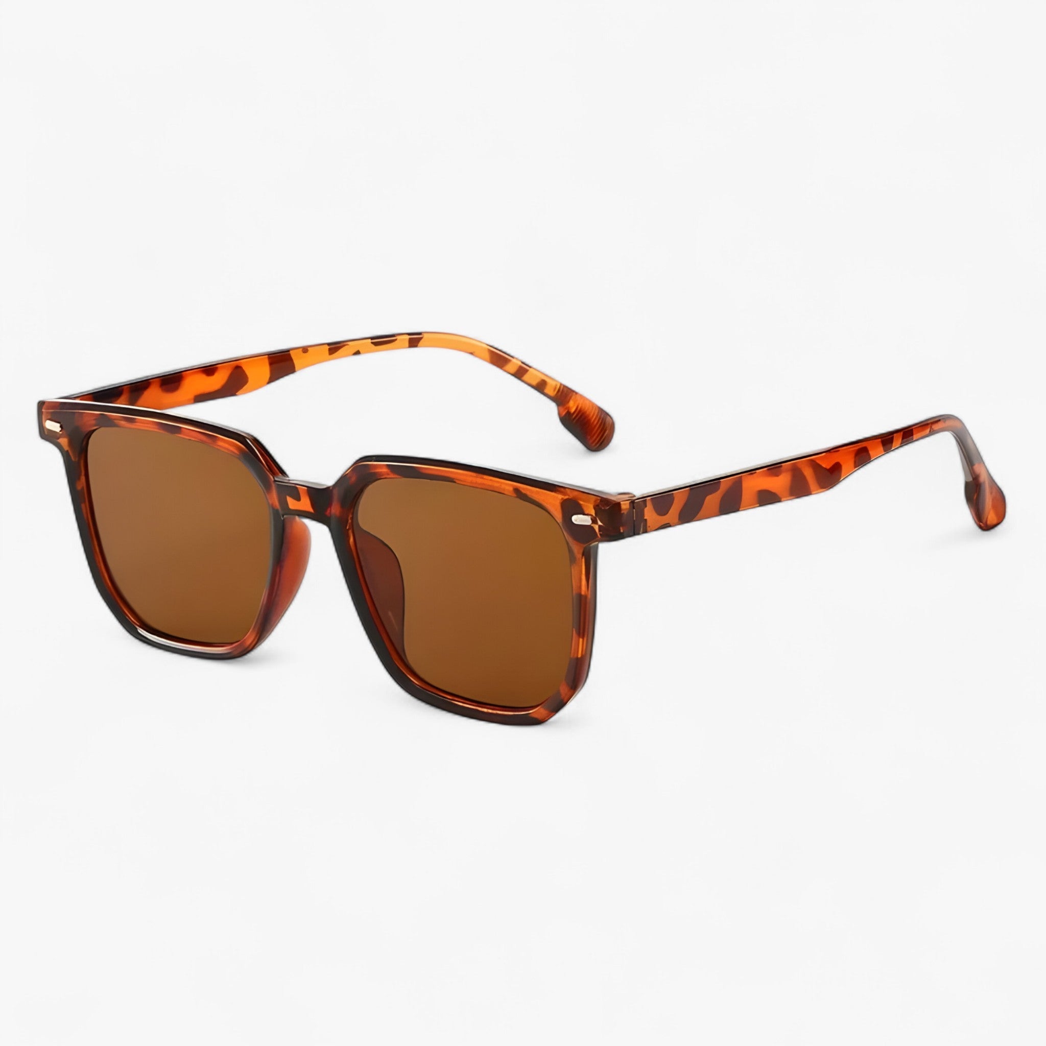 Felix | Unisex retro stijl vintage vierkante zonnebril