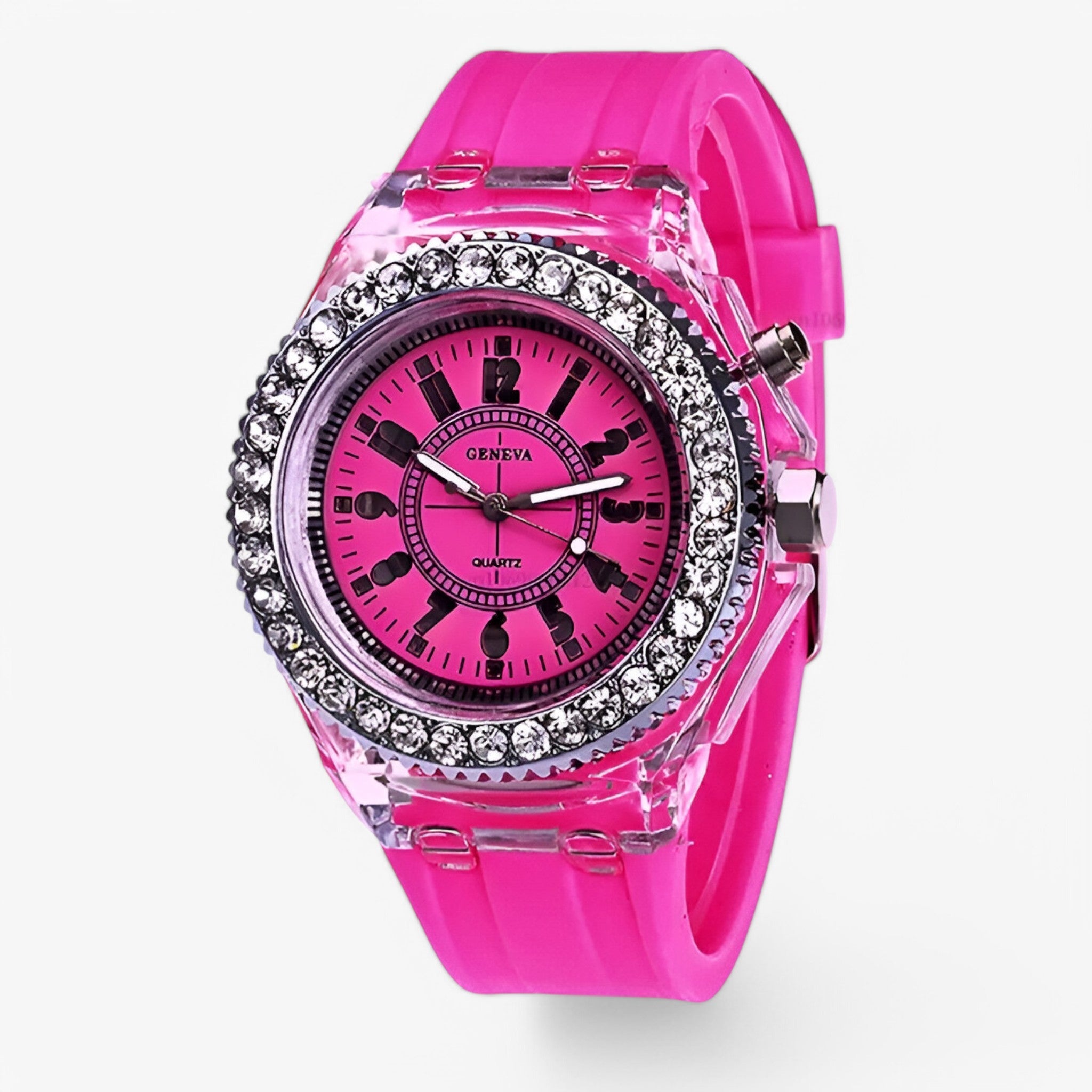 Francis | LED-licht gelhorloge