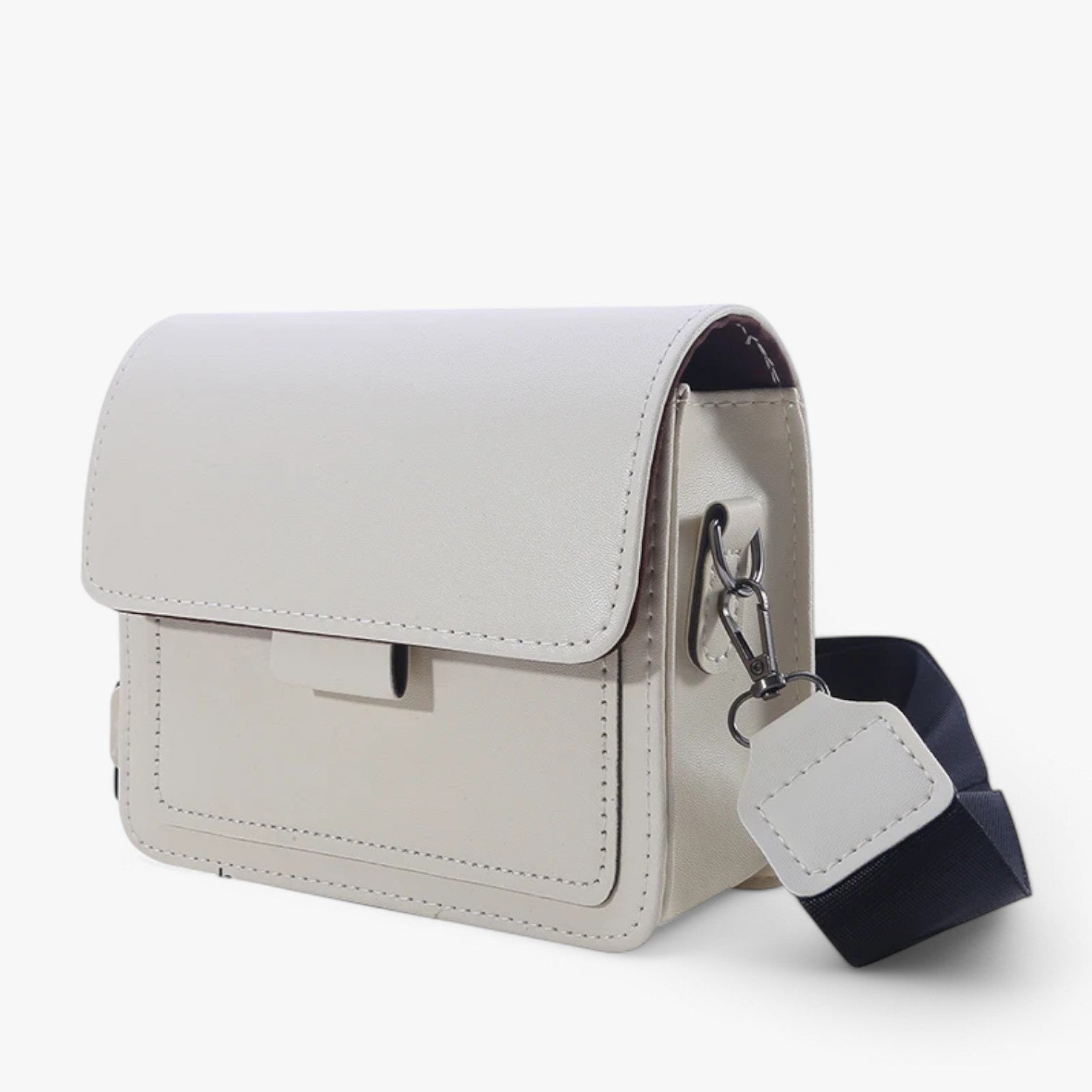 Clara | Retro & Ruime Schoudertas met Brede Riem