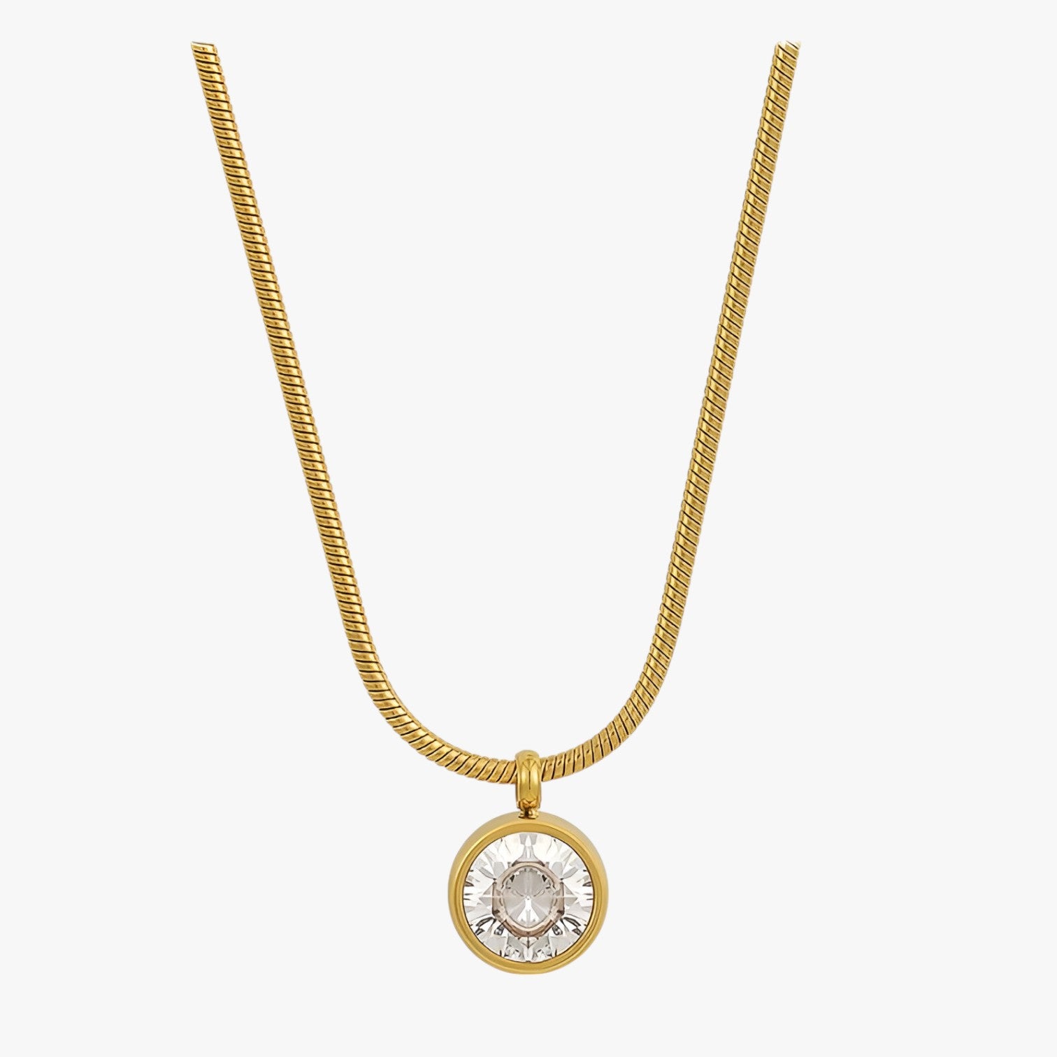 Nina | 2025 Glanzende Gouden Ketting – Eenvoudig, Elegant en Duurzaam