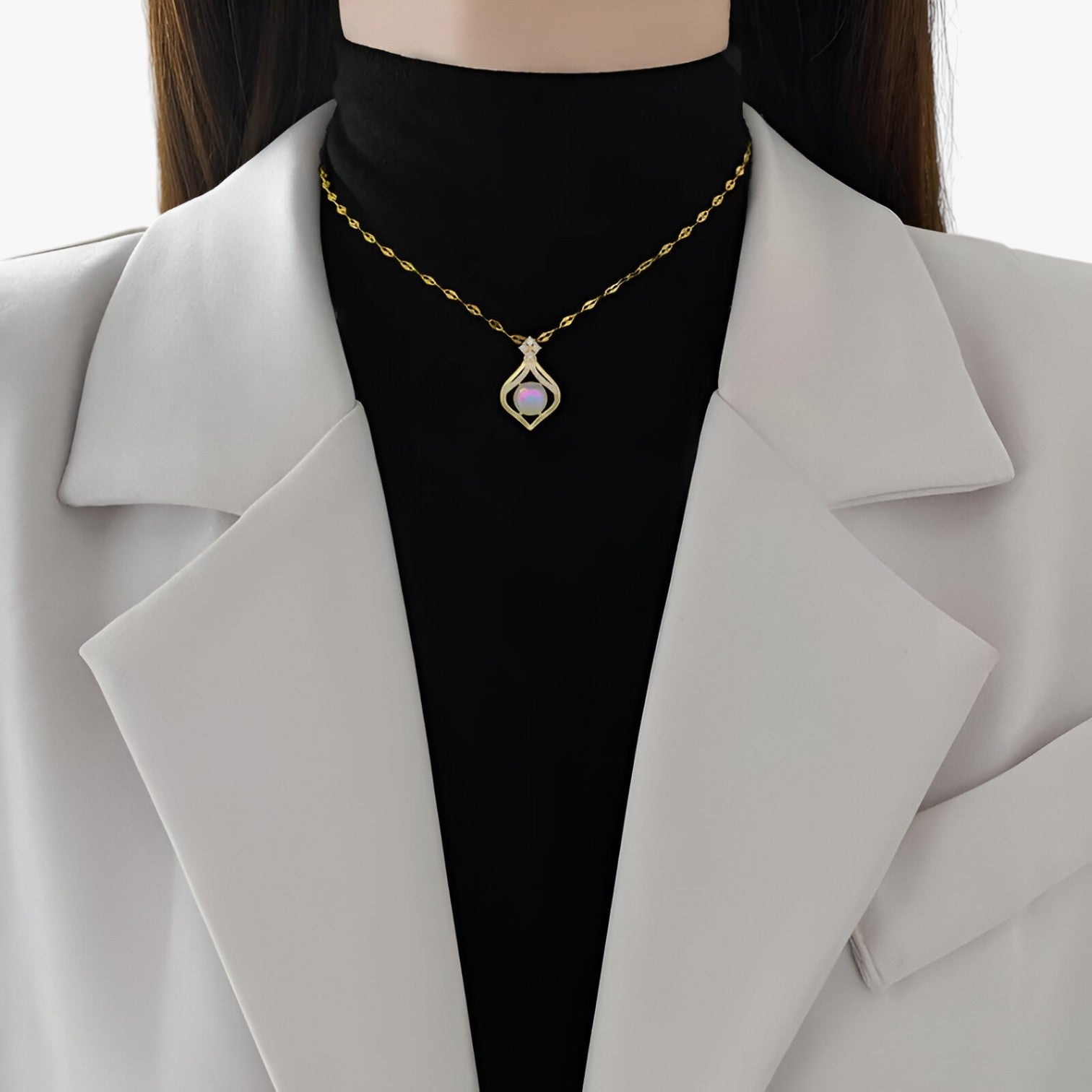 Ariella | Glamoureuze zeemeermin parelketting
