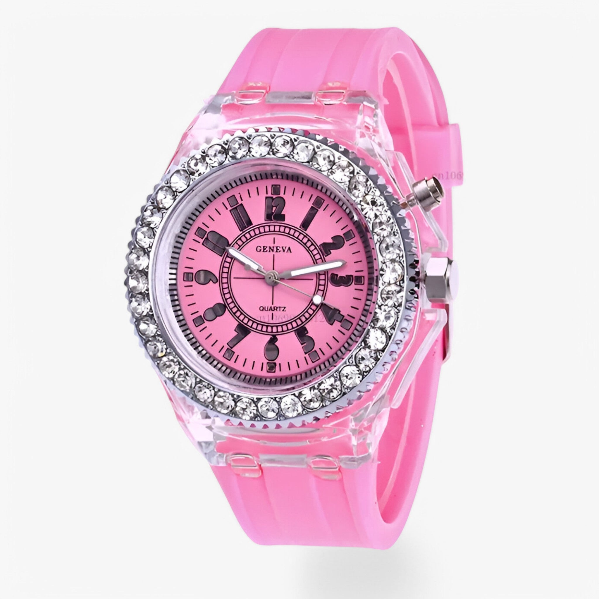 Francis | LED-licht gelhorloge