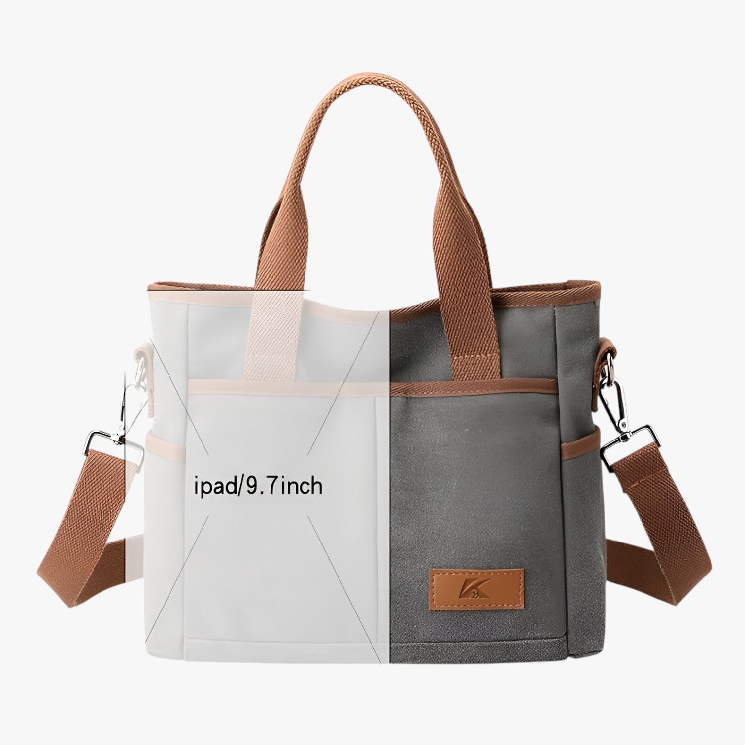 Rylee | Ruime canvas schouder- en reistas