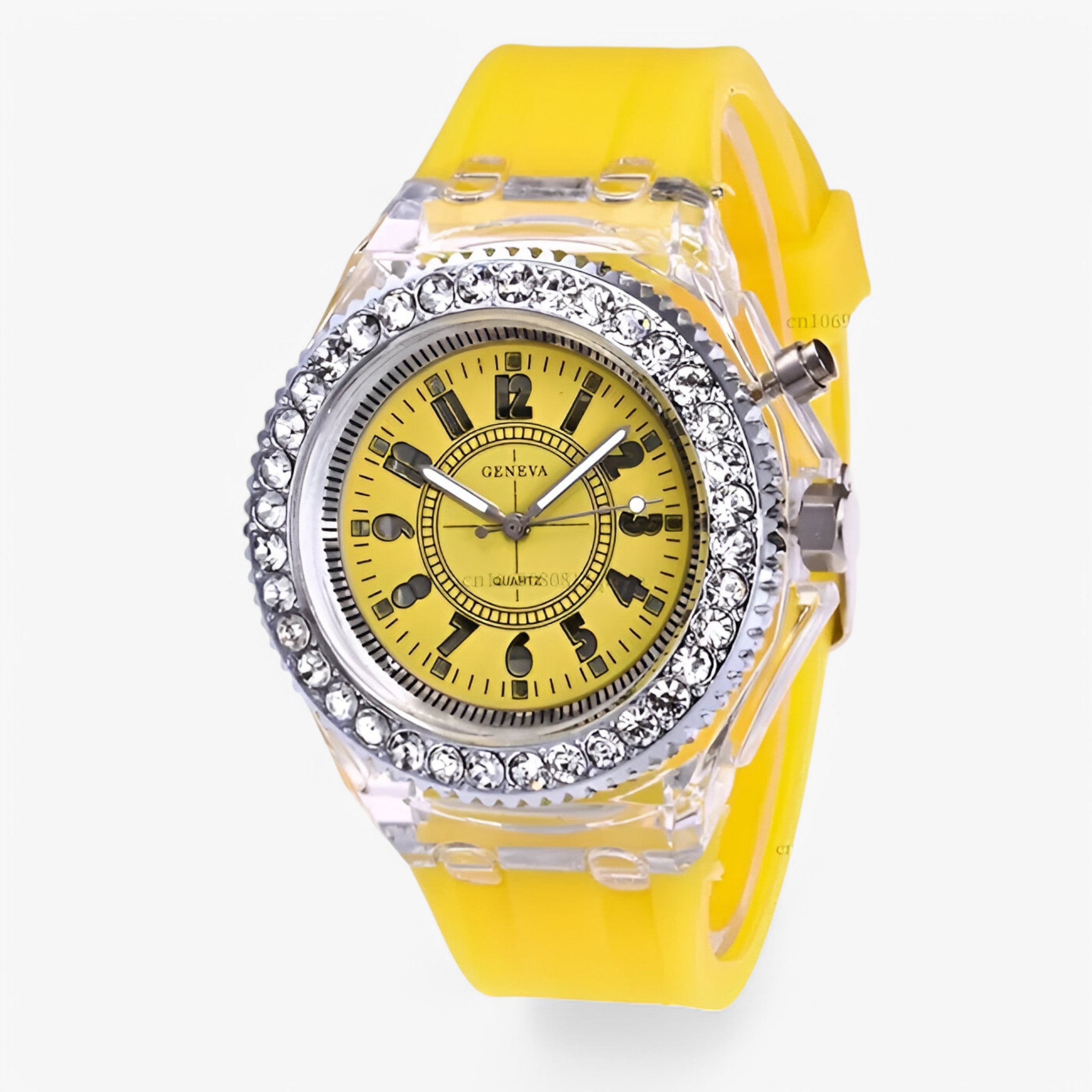 Francis | LED-licht gelhorloge