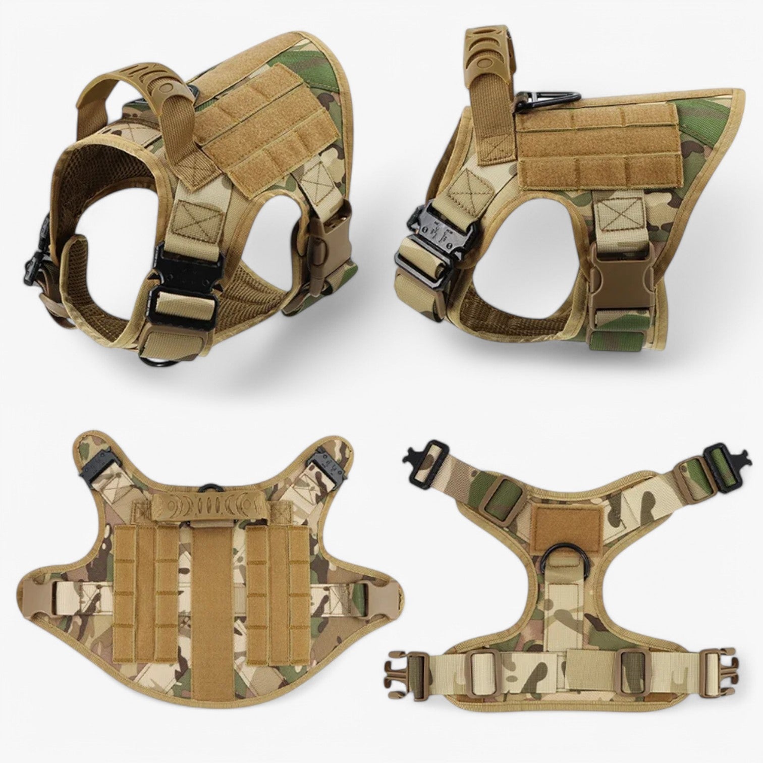 Bernado | Tactisch hondentuig – Veilige en comfortabele trainingsuitrusting