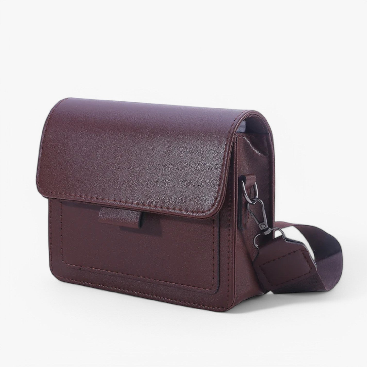 Clara | Retro & Ruime Schoudertas met Brede Riem