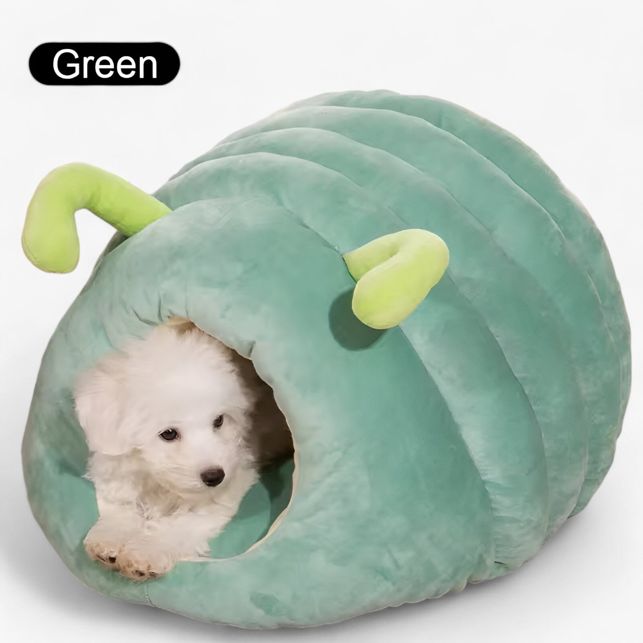 Frosty Haven | Winter Gezellig Huisdierbed met Warme Pluche Tent