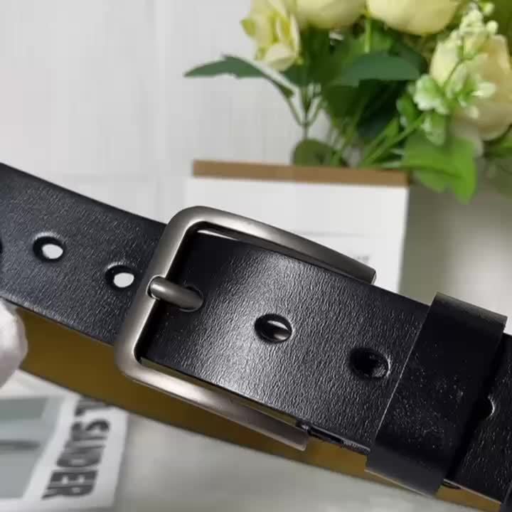 1 echte ronde leren riem