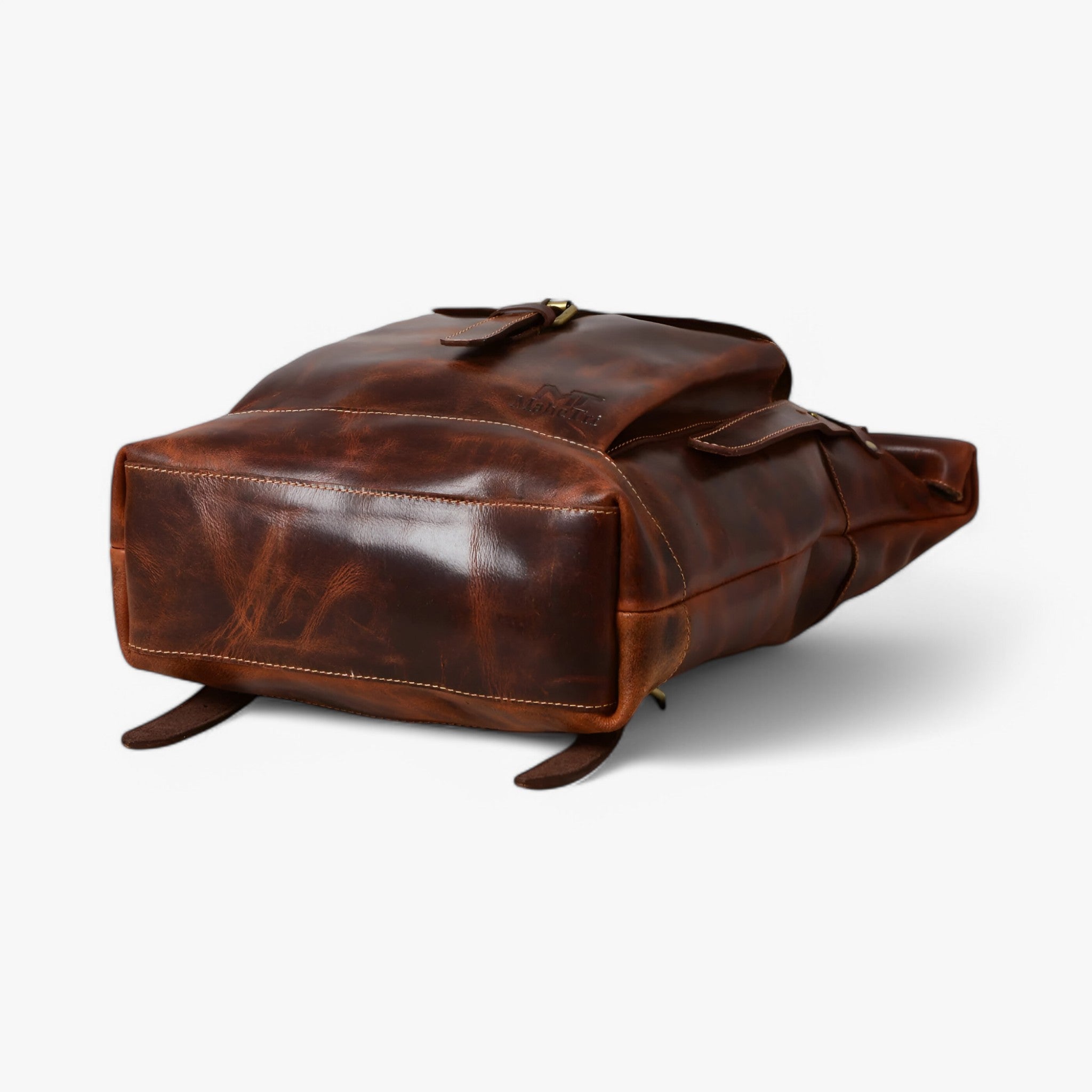 Zaino Roll-Top marrone Saddleback