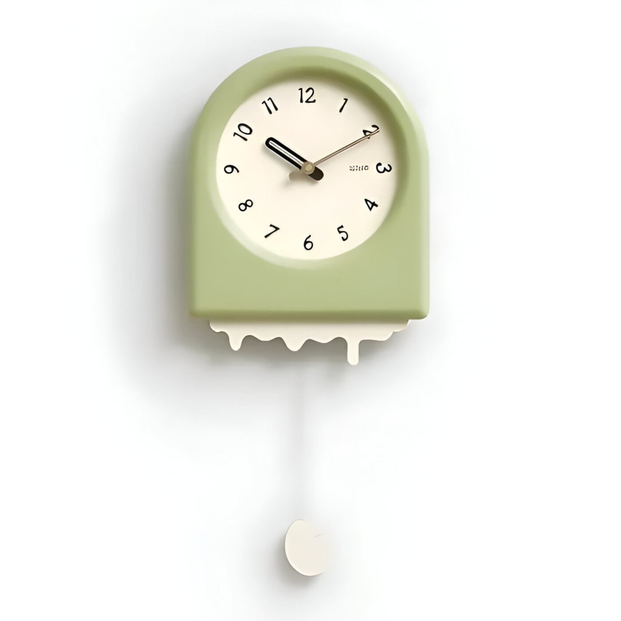 Thomas | Moderne wandklok met pendel in strak design