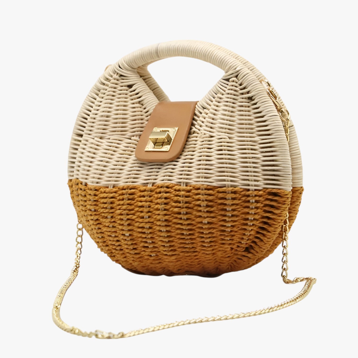 Delilah | Boheemse Stro Schoudertas – Zomers, Ruim & Stijlvol