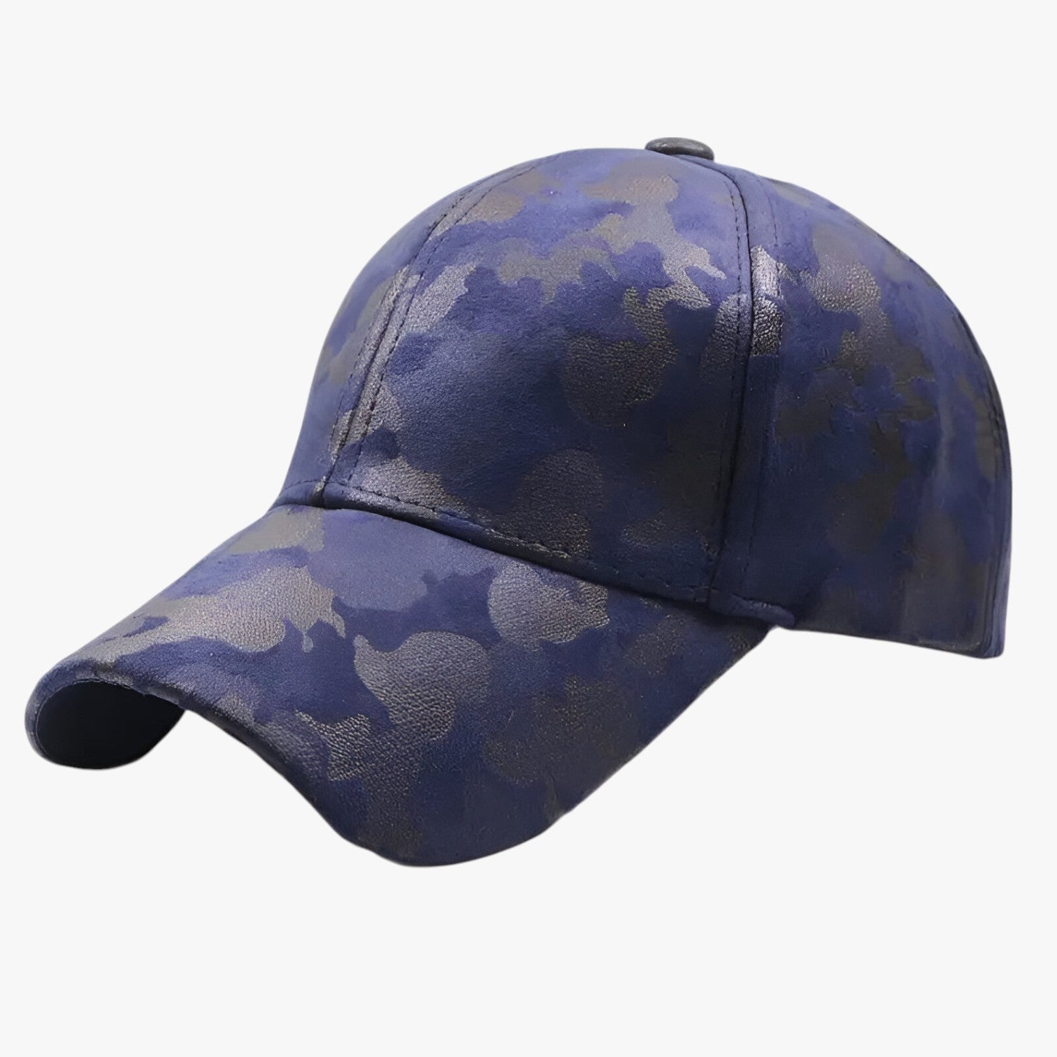 Carson | Stijlvol en comfortabel – Camouflage suède baseballpet voor elke look