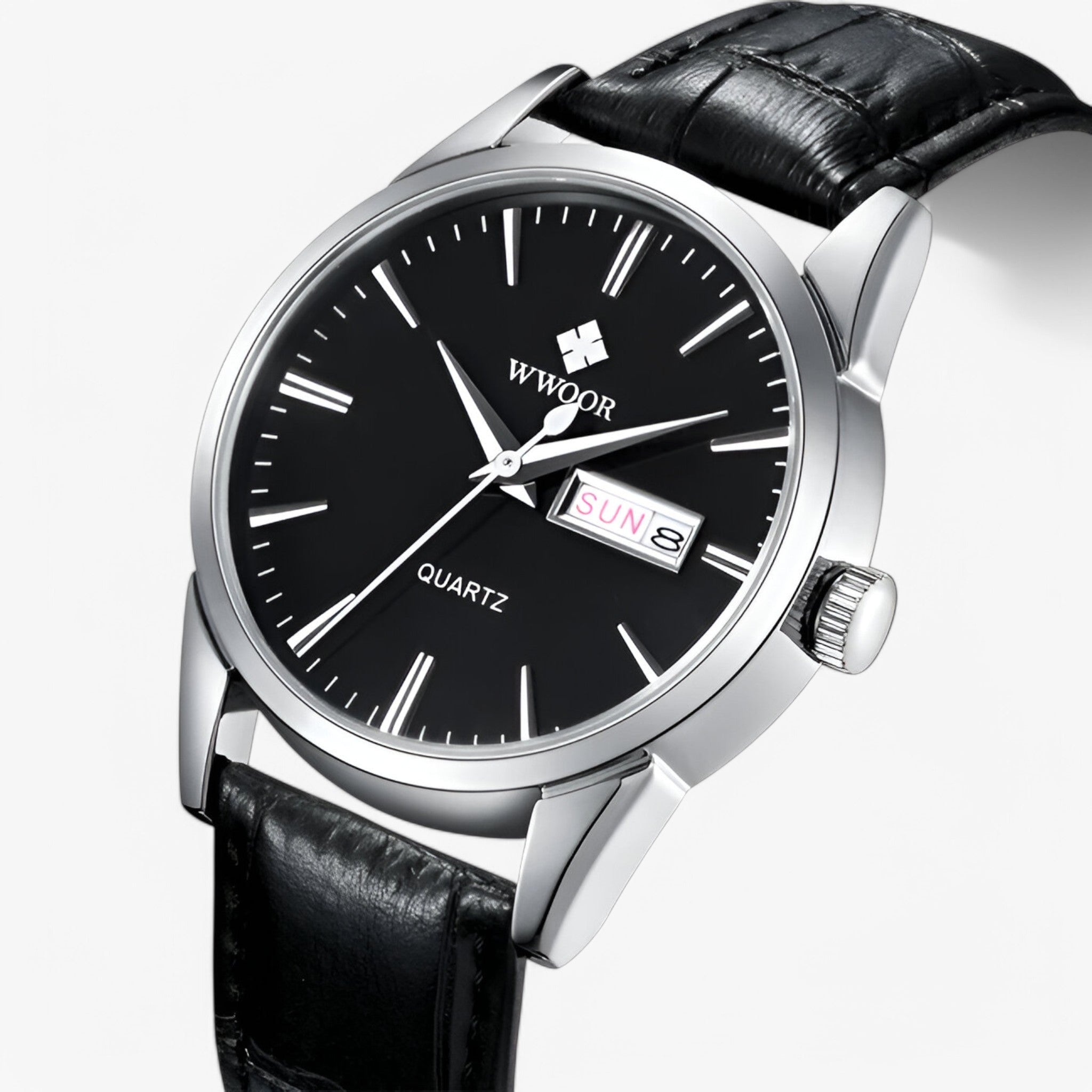 Renzo | Klassiek luxe leren horloge