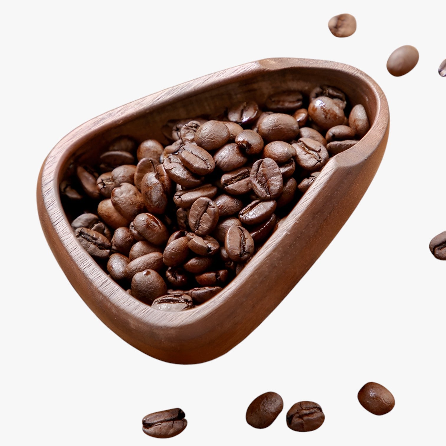 Chad | Walnut Coffee Dosing Cup – Nauwkeurige meting en stijlvol design