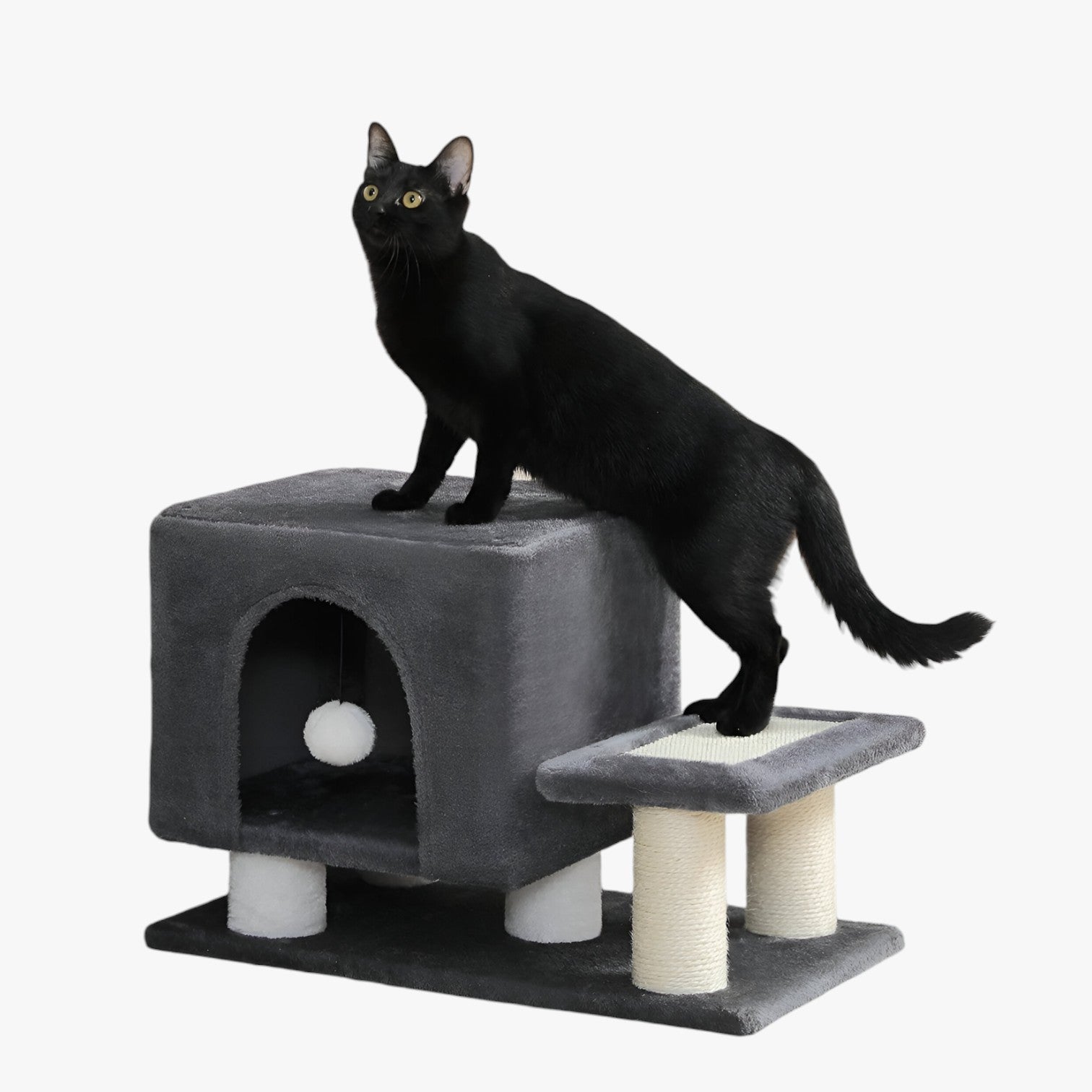 Winnie | Multifunctionele 3-Laags Huisdiertrap Voor Comfort, Spel & Rustplek