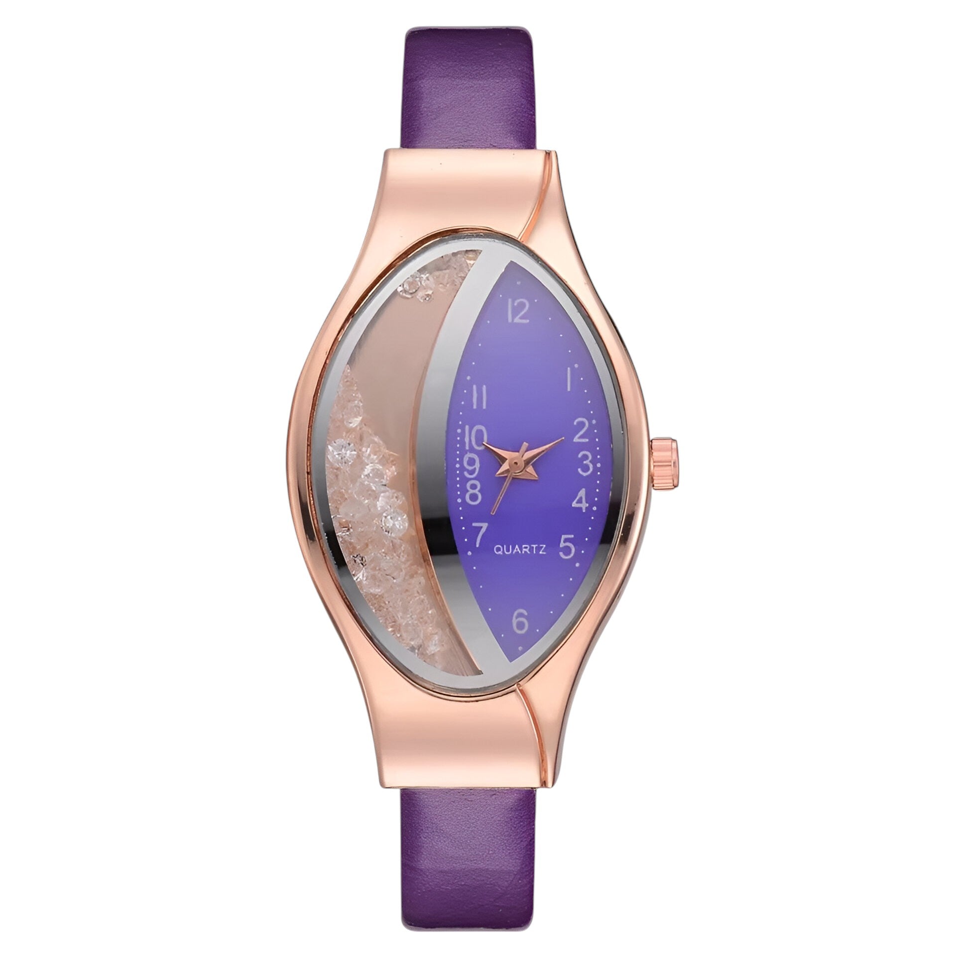 Camille | Luxe diamanten quartz dameshorloge