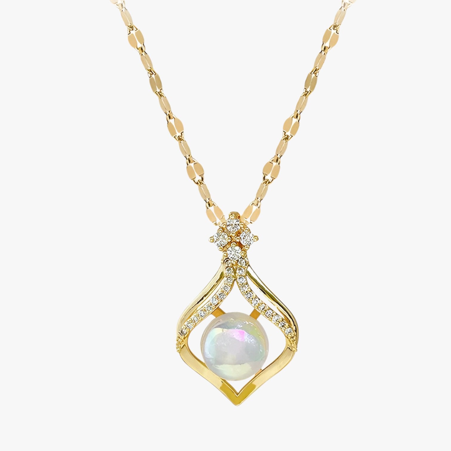 Ariella | Glamoureuze zeemeermin parelketting