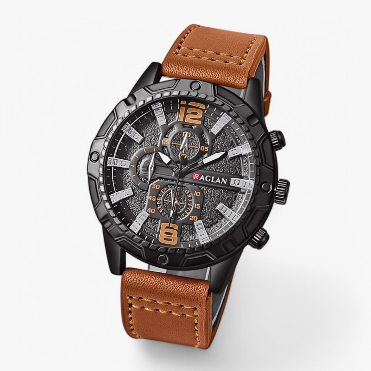 Viggo | Stijlvol & Comfortabel – Leren Band Horloge voor Mannen