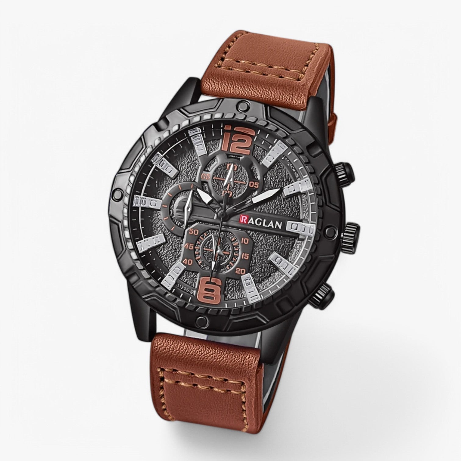 Viggo | Stijlvol & Comfortabel – Leren Band Horloge voor Mannen