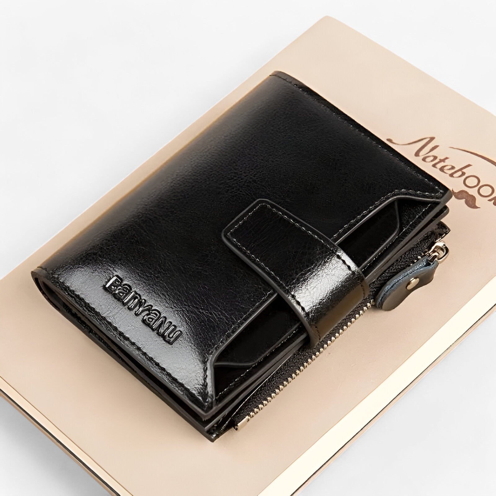 Eliza | Elegante RFID-beschermende leren portemonnee met ruimte voor pasjes en rijbewijs