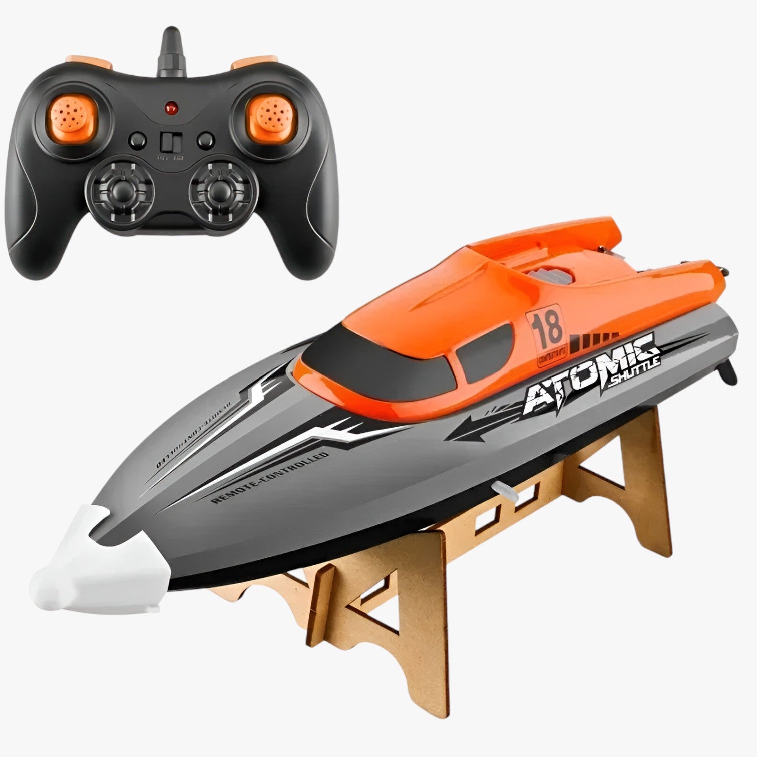 Rafael | Snelheid & Volledige Controle – RC-boot met waterkoeling en kapseize-reset