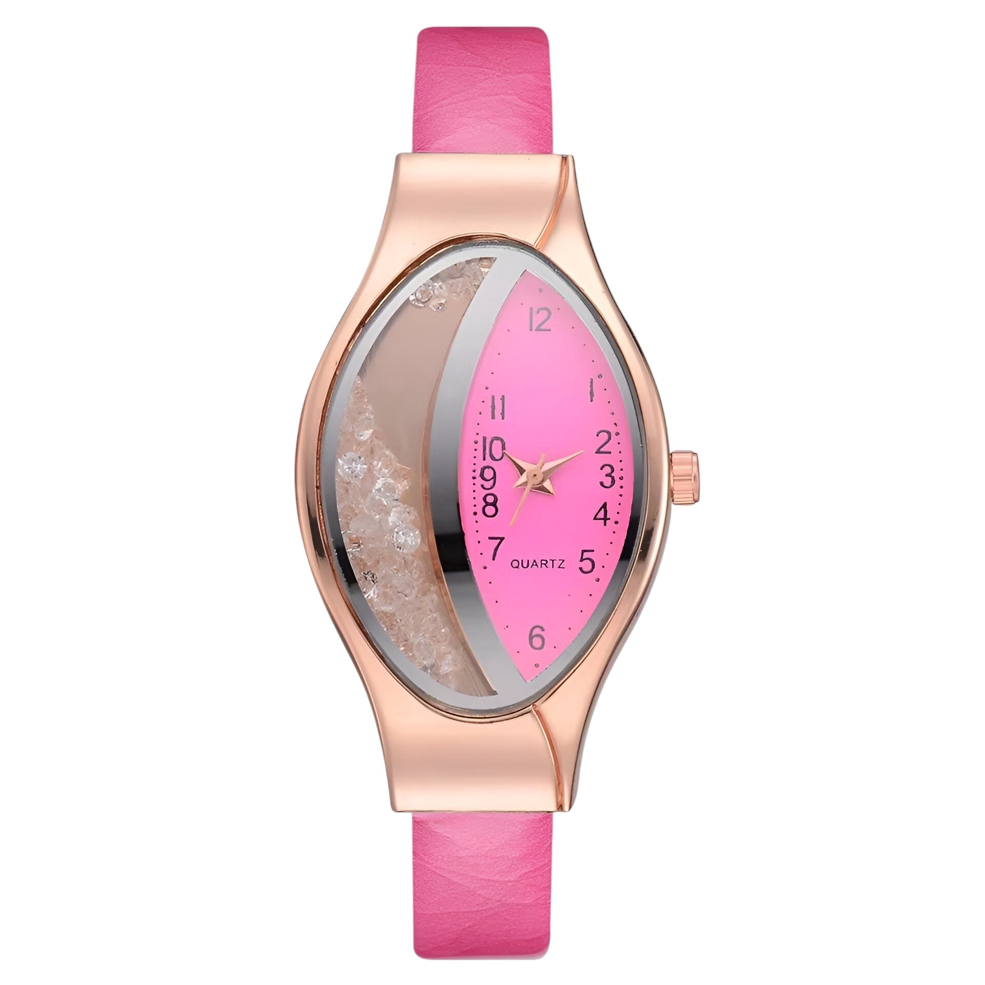 Camille | Luxe diamanten quartz dameshorloge