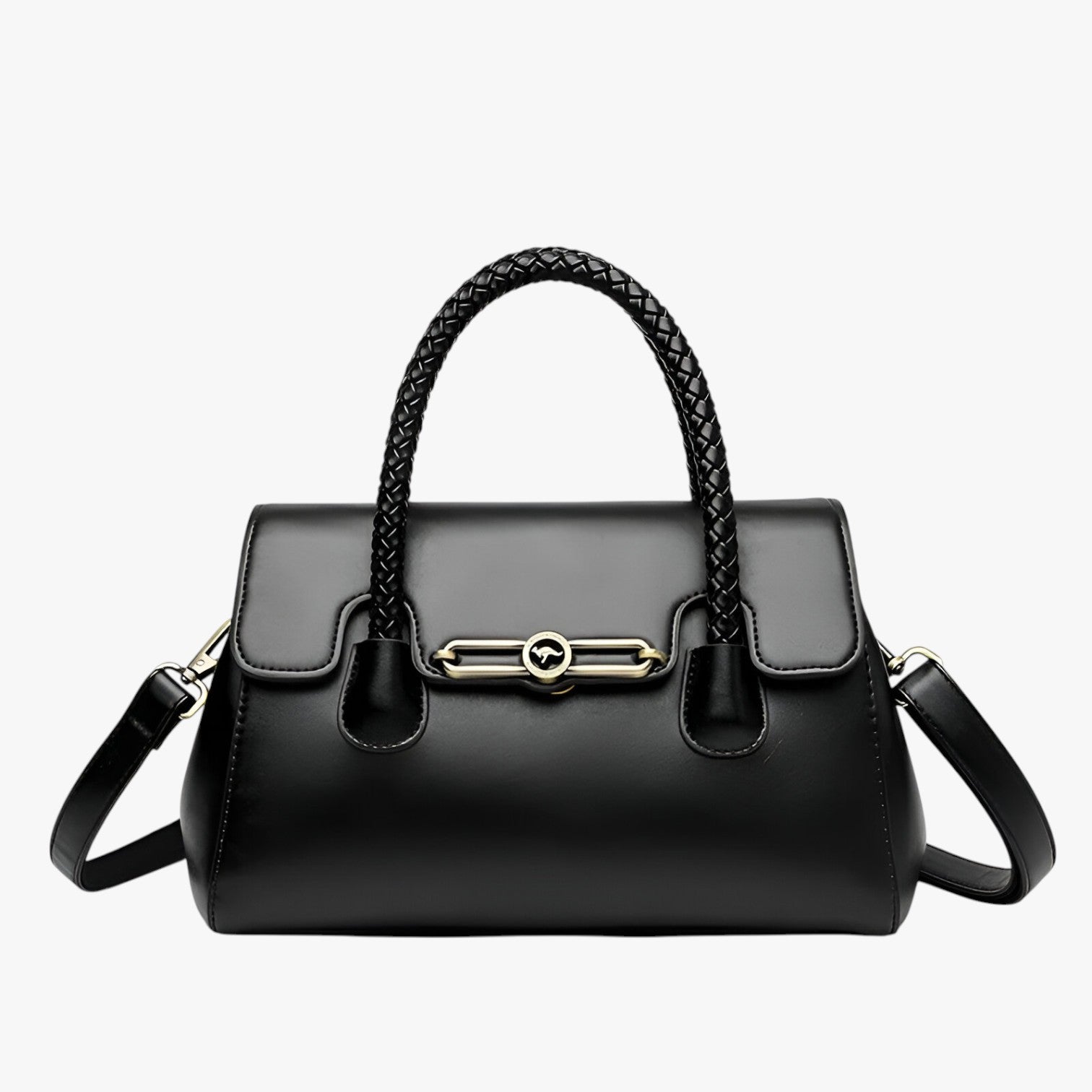 Bianca | Retro Dames Schoudertas  Compact, Trendy & Duurzaam PU Leer