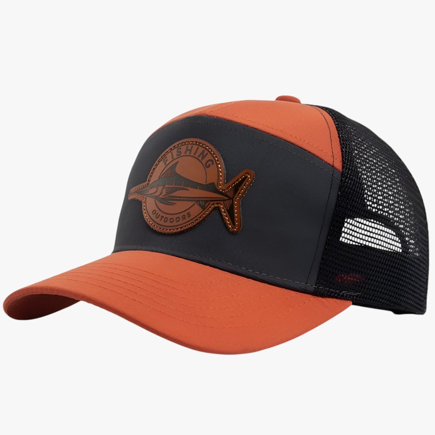 Caden | Stijlvol – Zomerse trucker cap met mesh en leren label