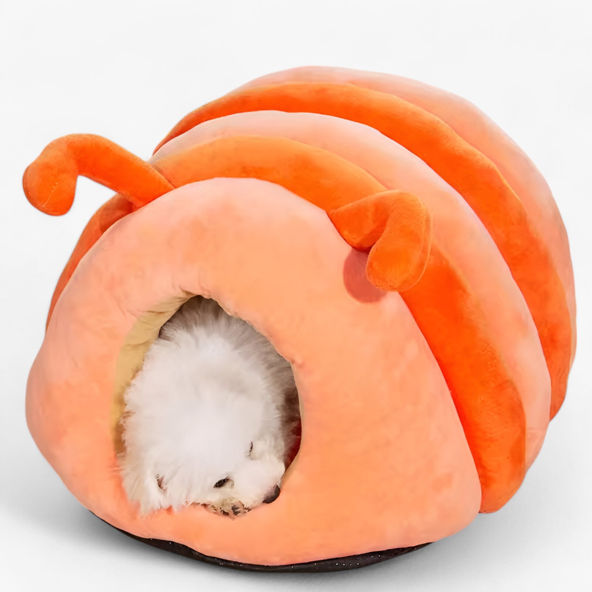 Frosty Haven | Winter Gezellig Huisdierbed met Warme Pluche Tent