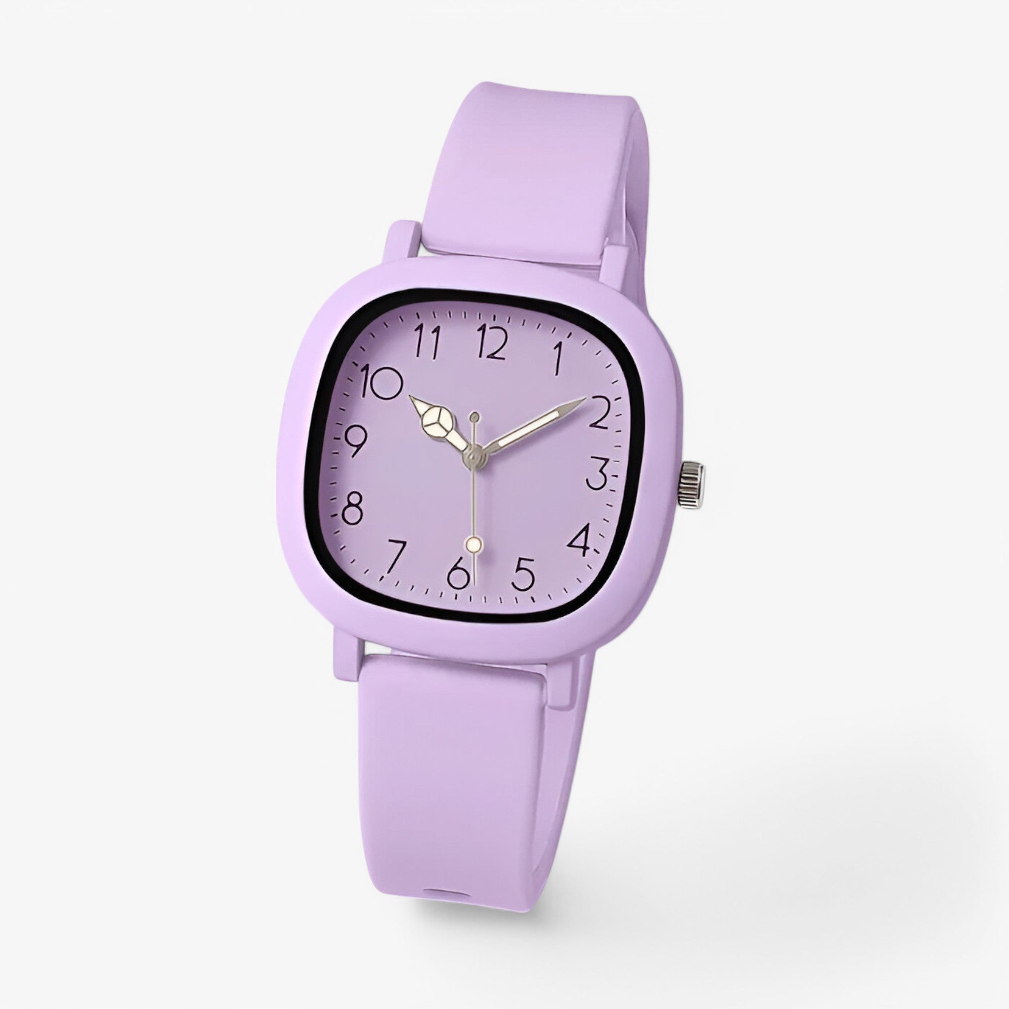 Tamar | Dameskwarts-siliconenhorloge, perfect als cadeau
