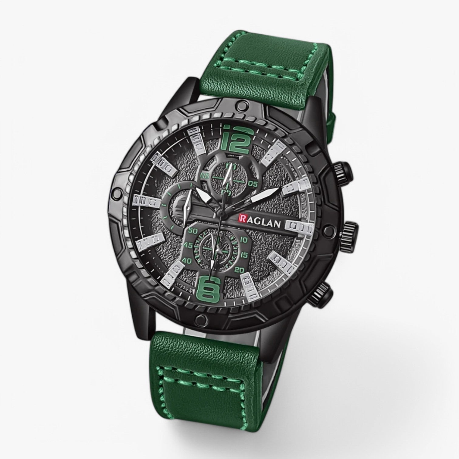 Viggo | Stijlvol & Comfortabel – Leren Band Horloge voor Mannen