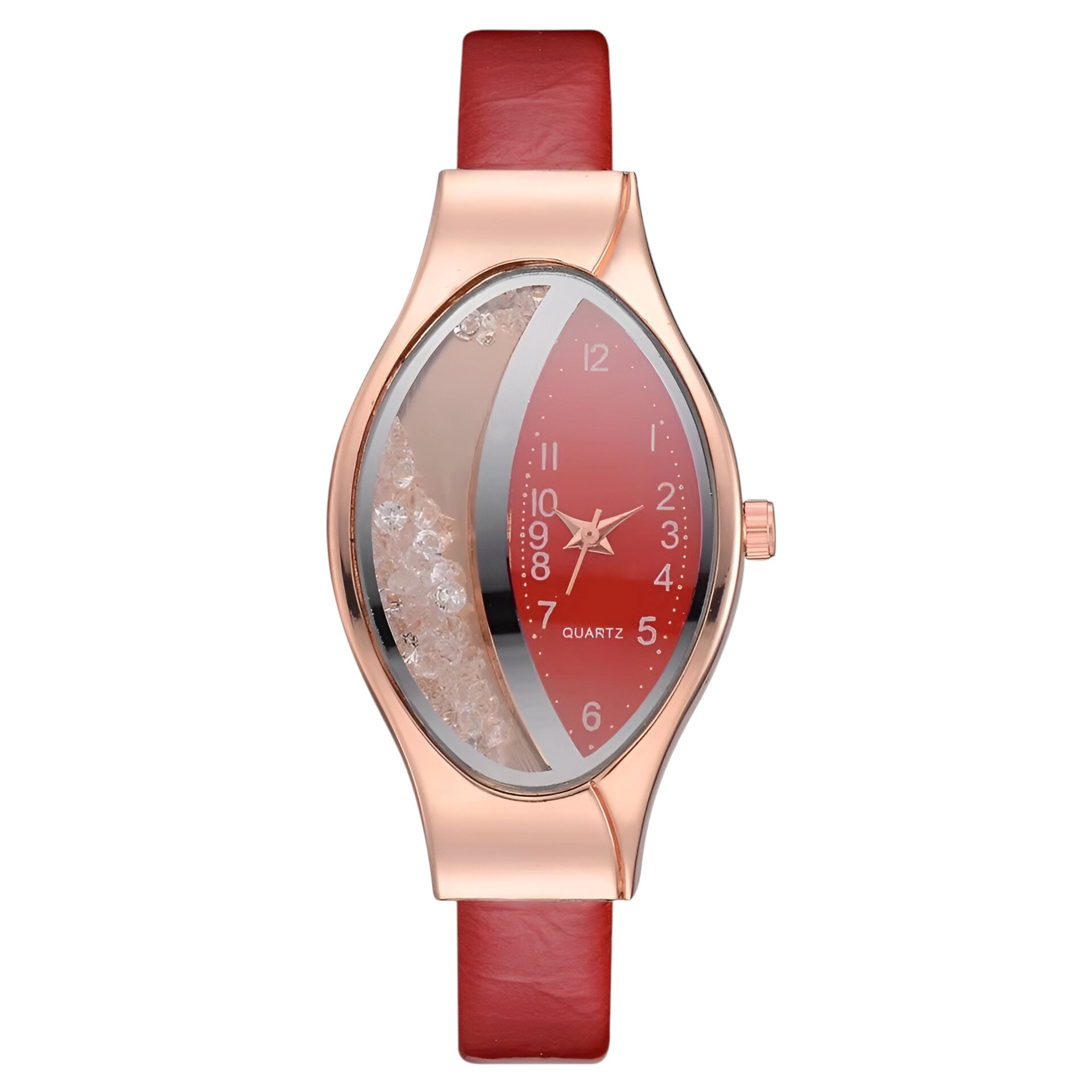 Camille | Luxe diamanten quartz dameshorloge