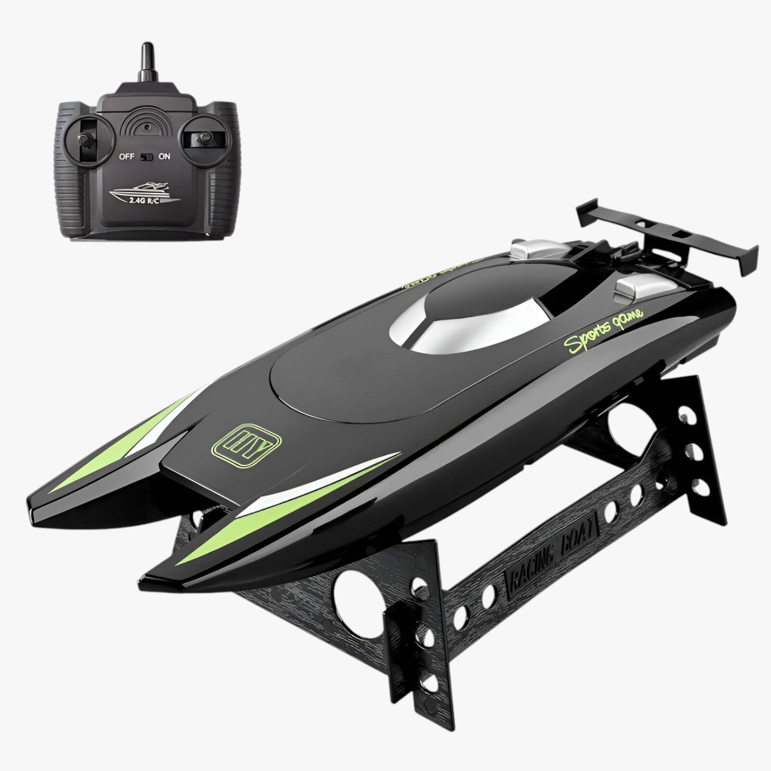 Mikael | Bliksemsnelle besturing – Professionele 2.4G RC-speedboot
