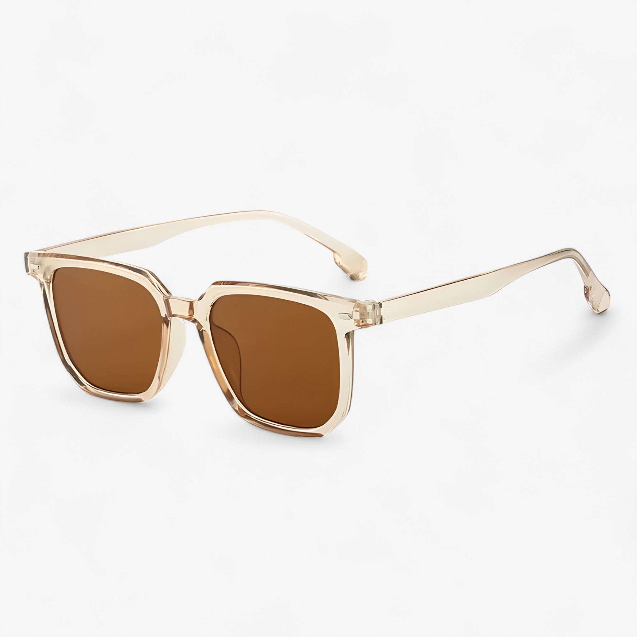 Felix | Unisex retro stijl vintage vierkante zonnebril