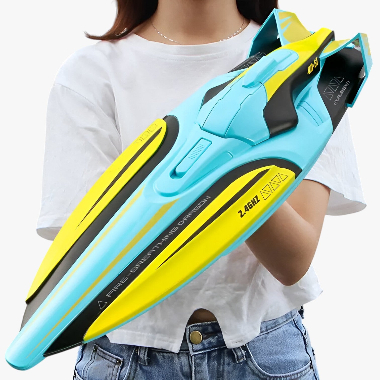 Darren | Snelle RC-raceboot met een snelheid van 35 km/u – Leuk voor kinderen