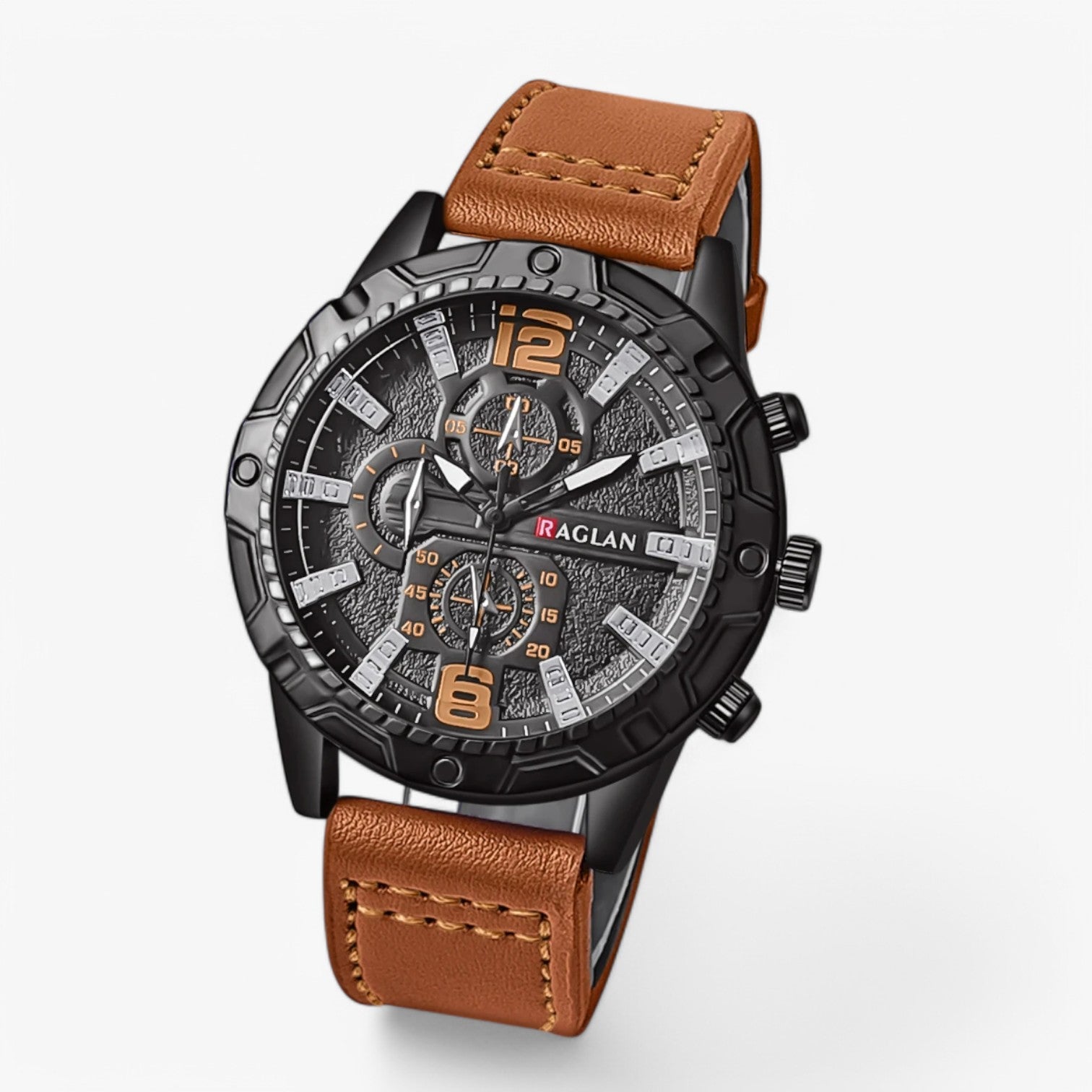 Viggo | Stijlvol & Comfortabel – Leren Band Horloge voor Mannen