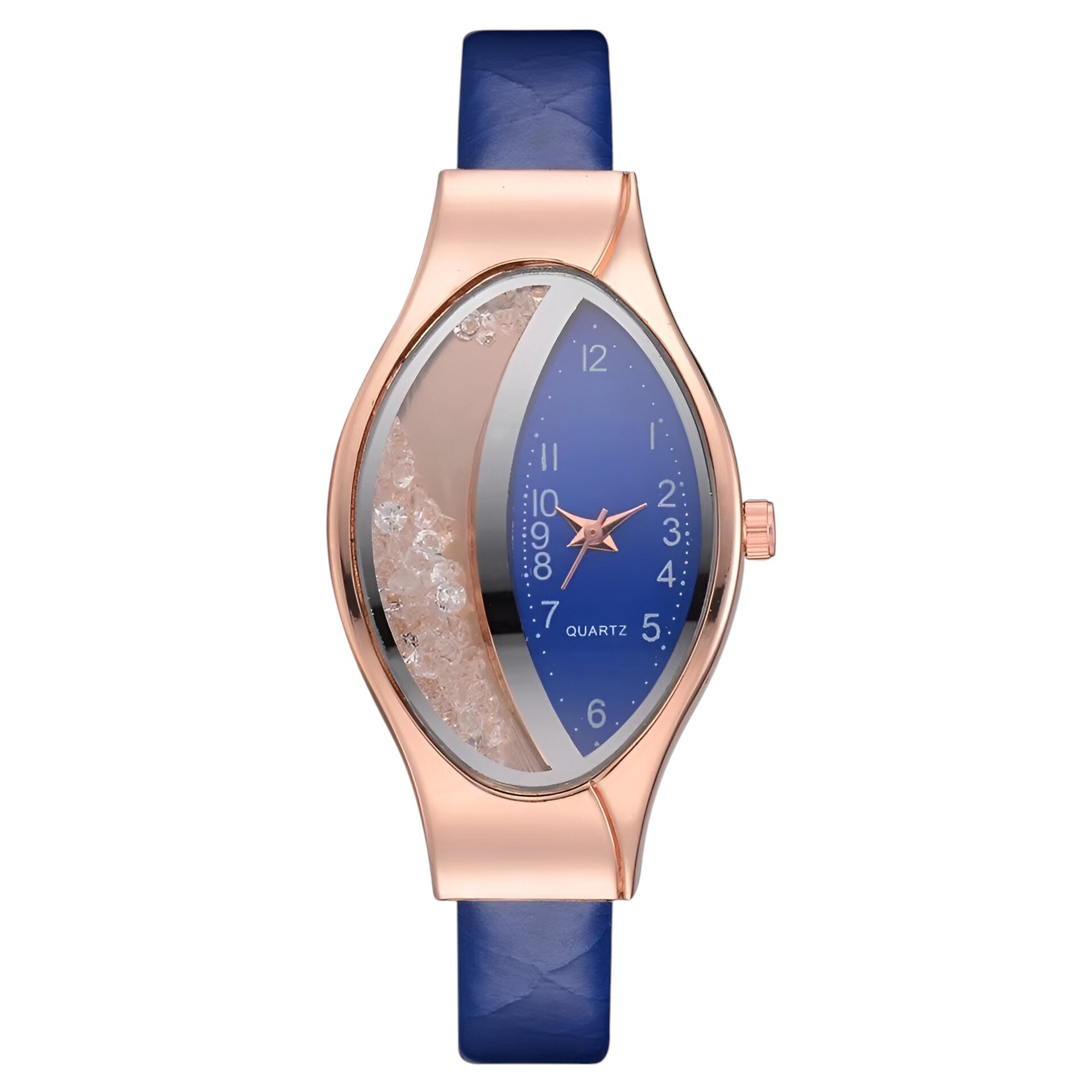 Camille | Luxe diamanten quartz dameshorloge