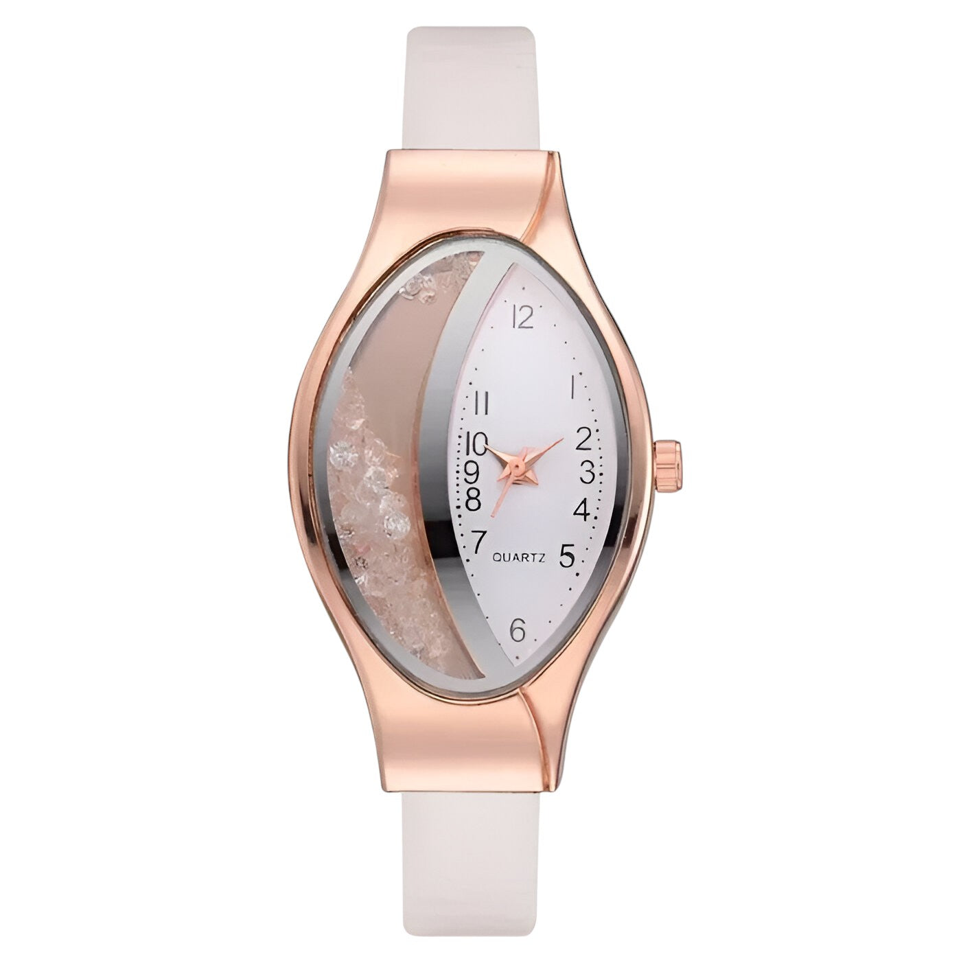 Camille | Luxe diamanten quartz dameshorloge